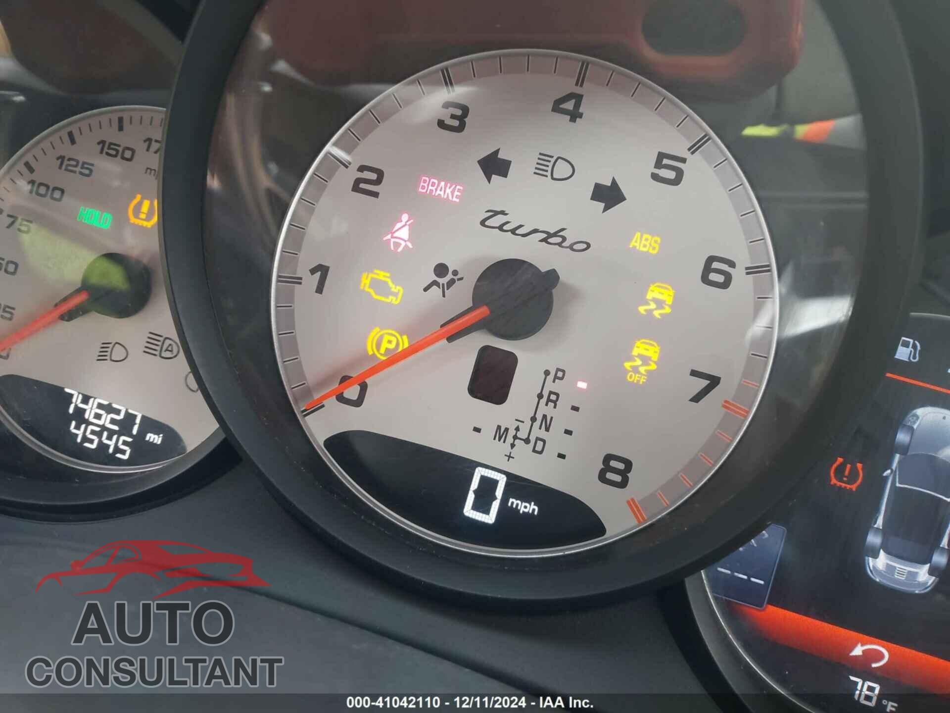 PORSCHE 911 2017 - WP0CD2A97HS178787