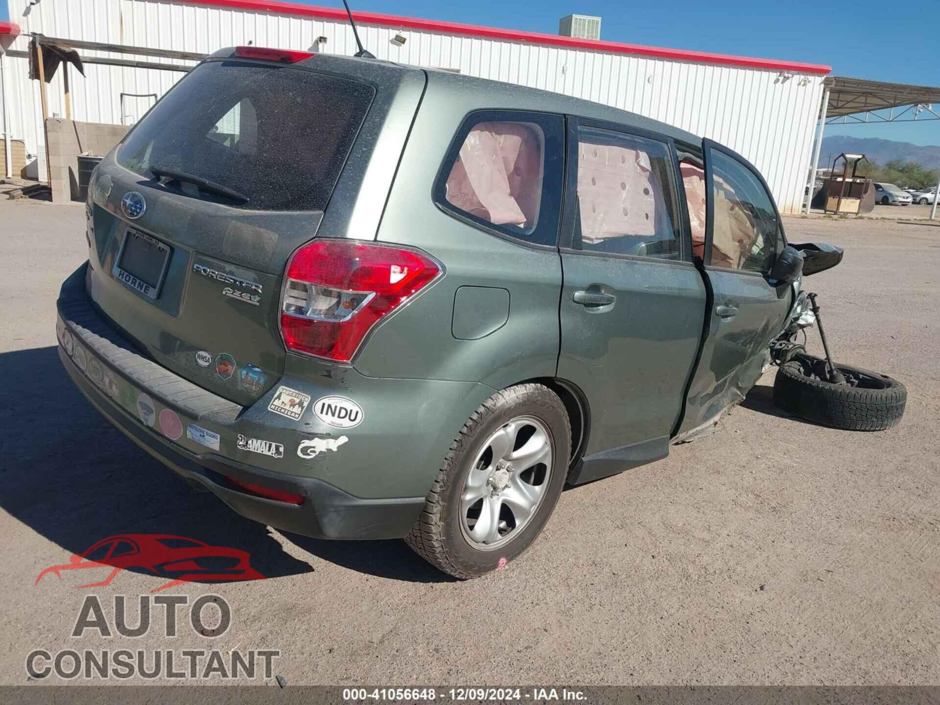 SUBARU FORESTER 2014 - JF2SJAACXEG459329