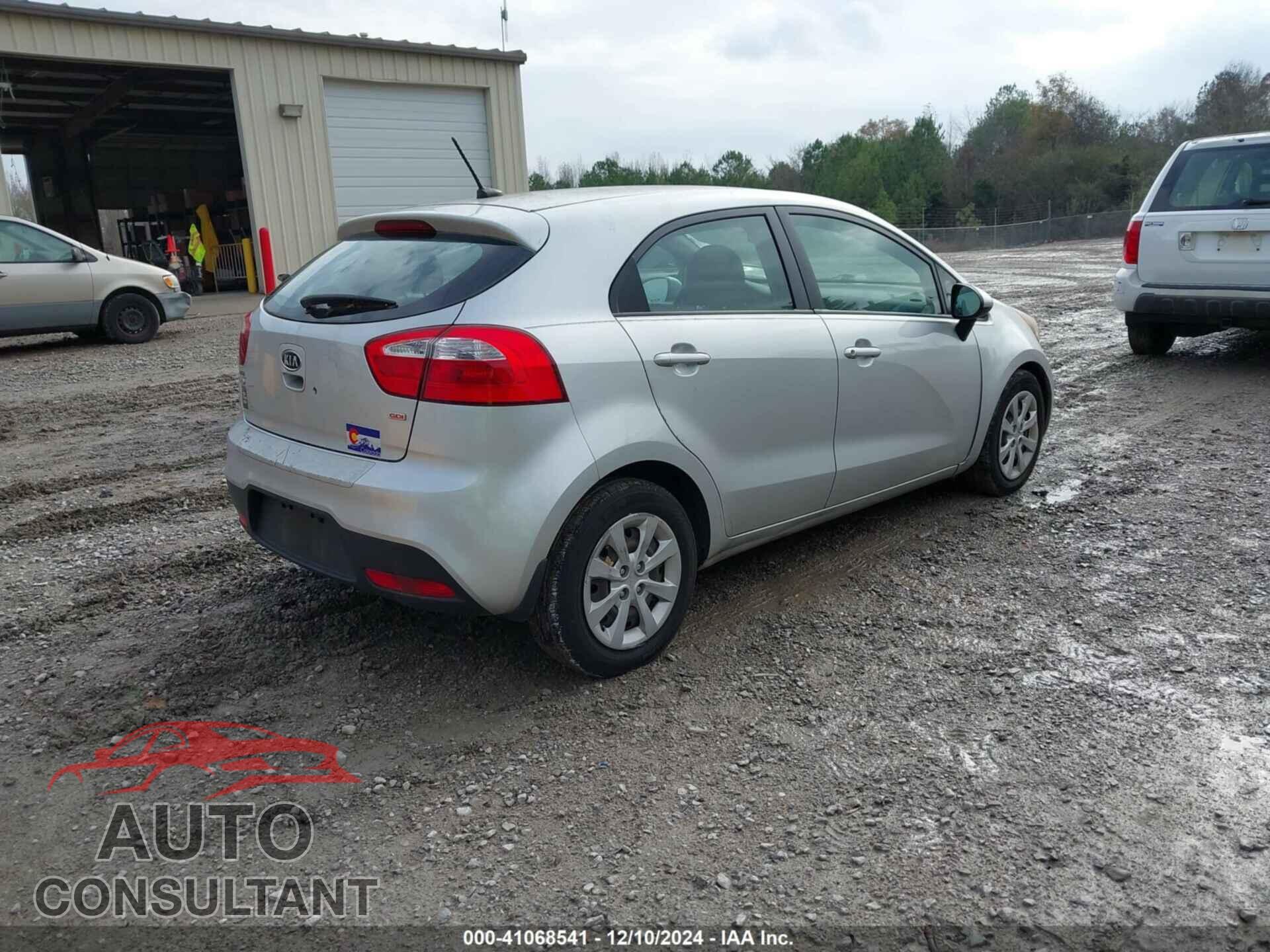 KIA RIO5 2012 - KNADM5A38C6069111