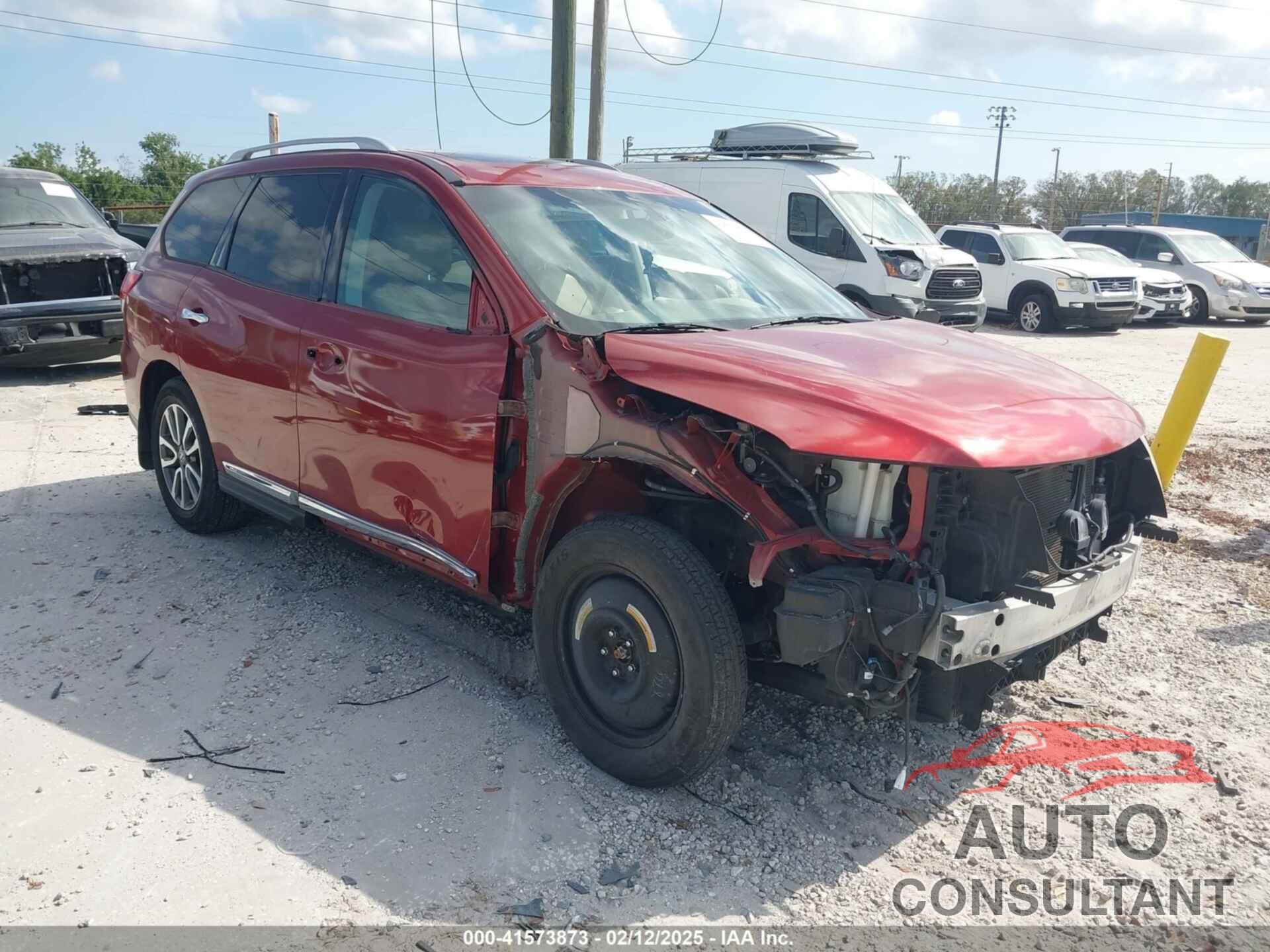 NISSAN PATHFINDER 2013 - 5N1AR2MM0DC690397