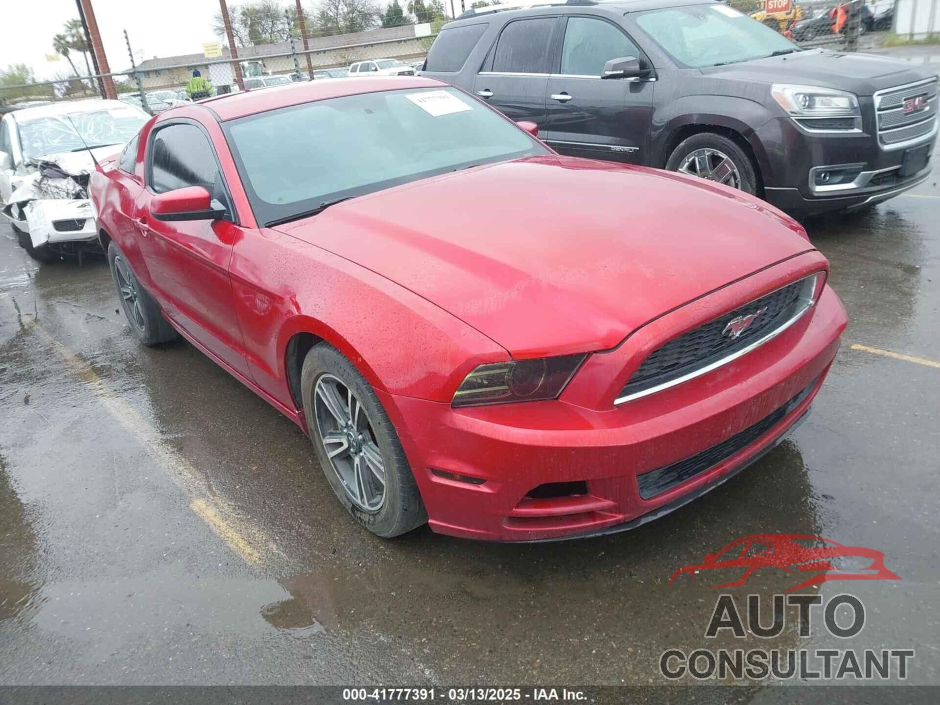 FORD MUSTANG 2013 - 1ZVBP8AMXD5214441