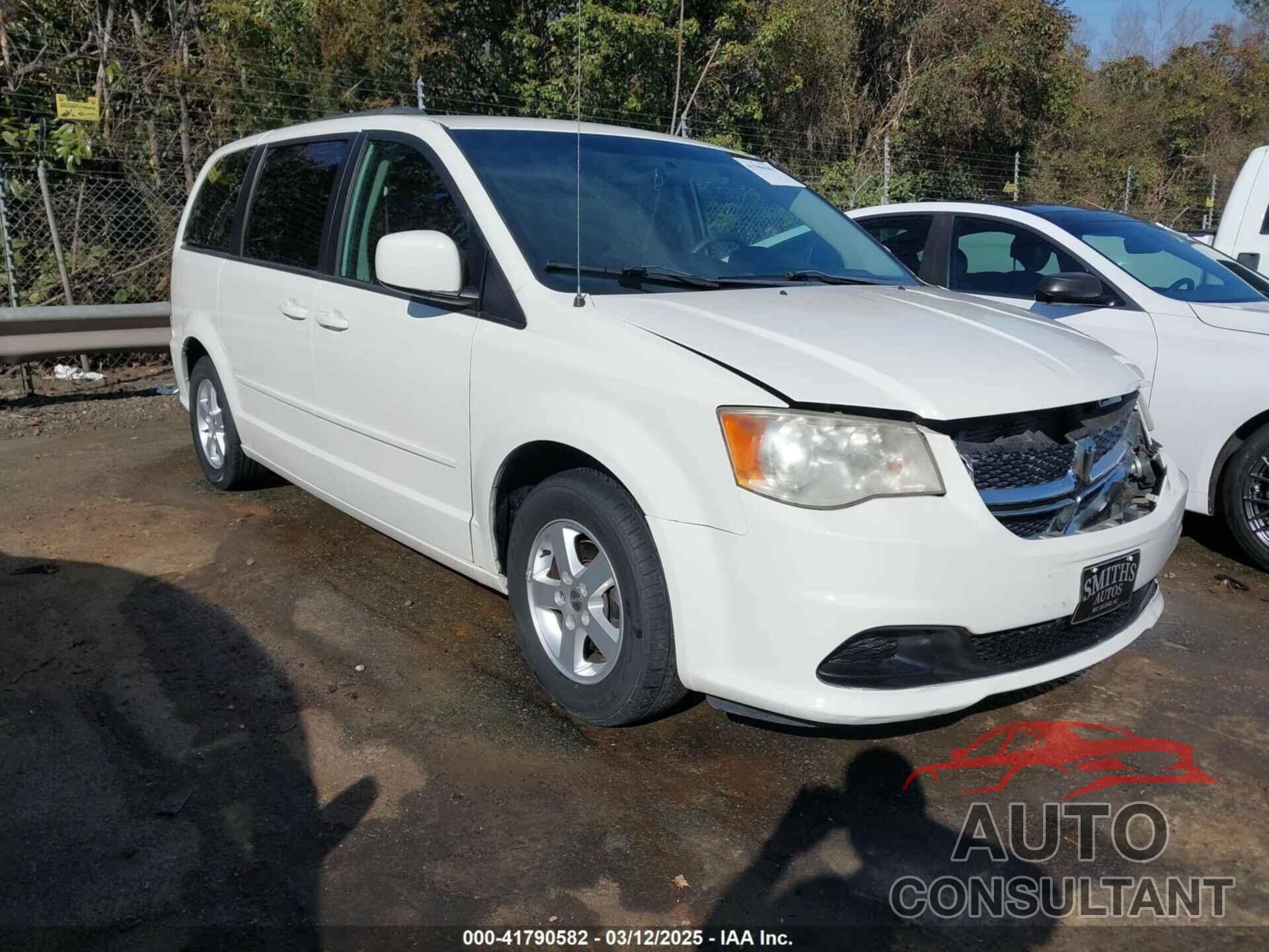 DODGE GRAND CARAVAN 2012 - 2C4RDGCG5CR160589