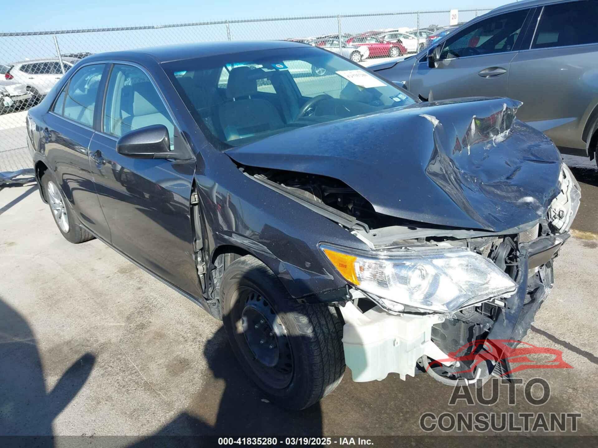 TOYOTA CAMRY 2013 - 4T1BF1FK2DU290418