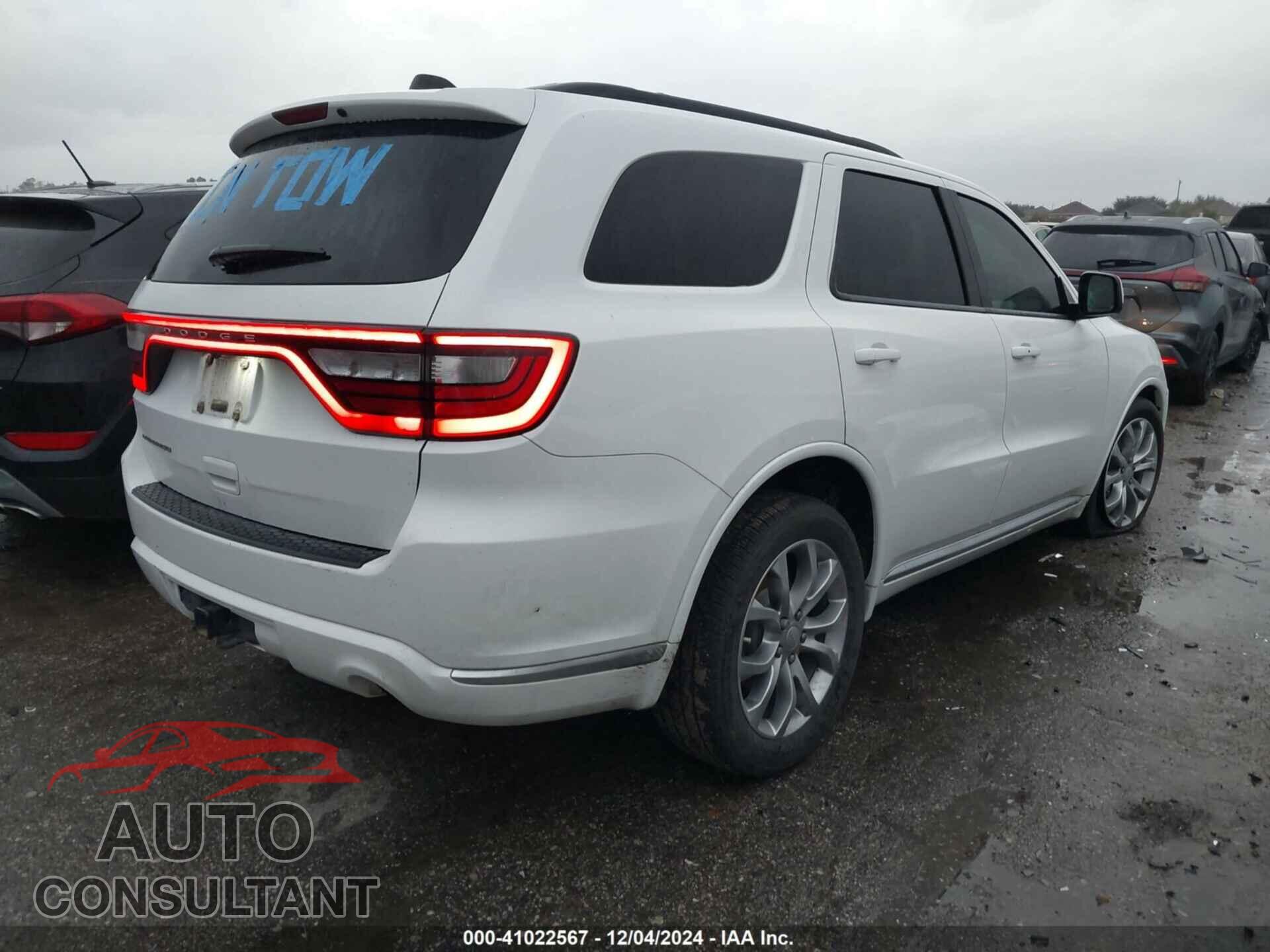 DODGE DURANGO 2017 - 1C4RDHAG1HC869934