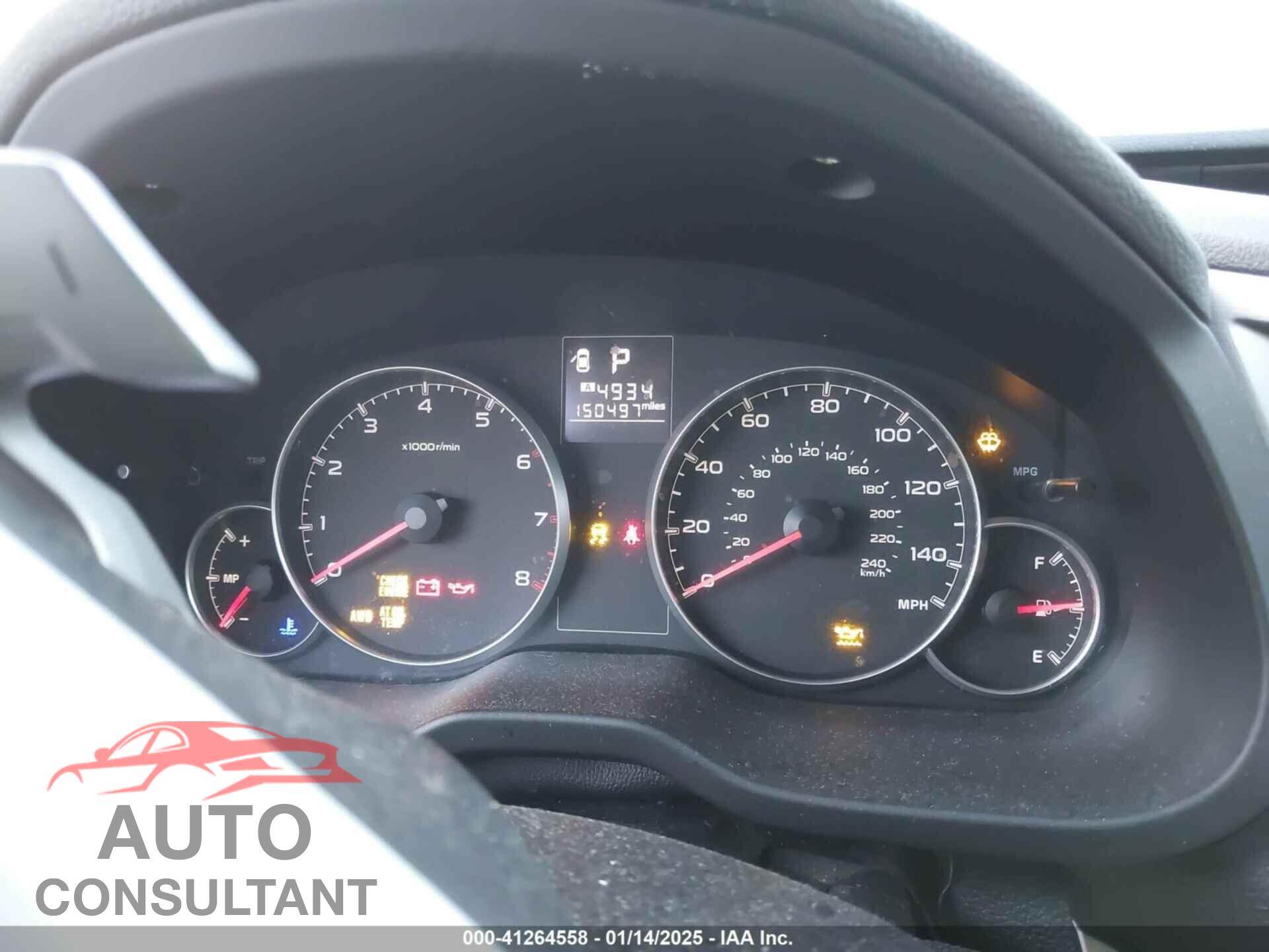 SUBARU OUTBACK 2013 - 4S4BRCCC3D3228483