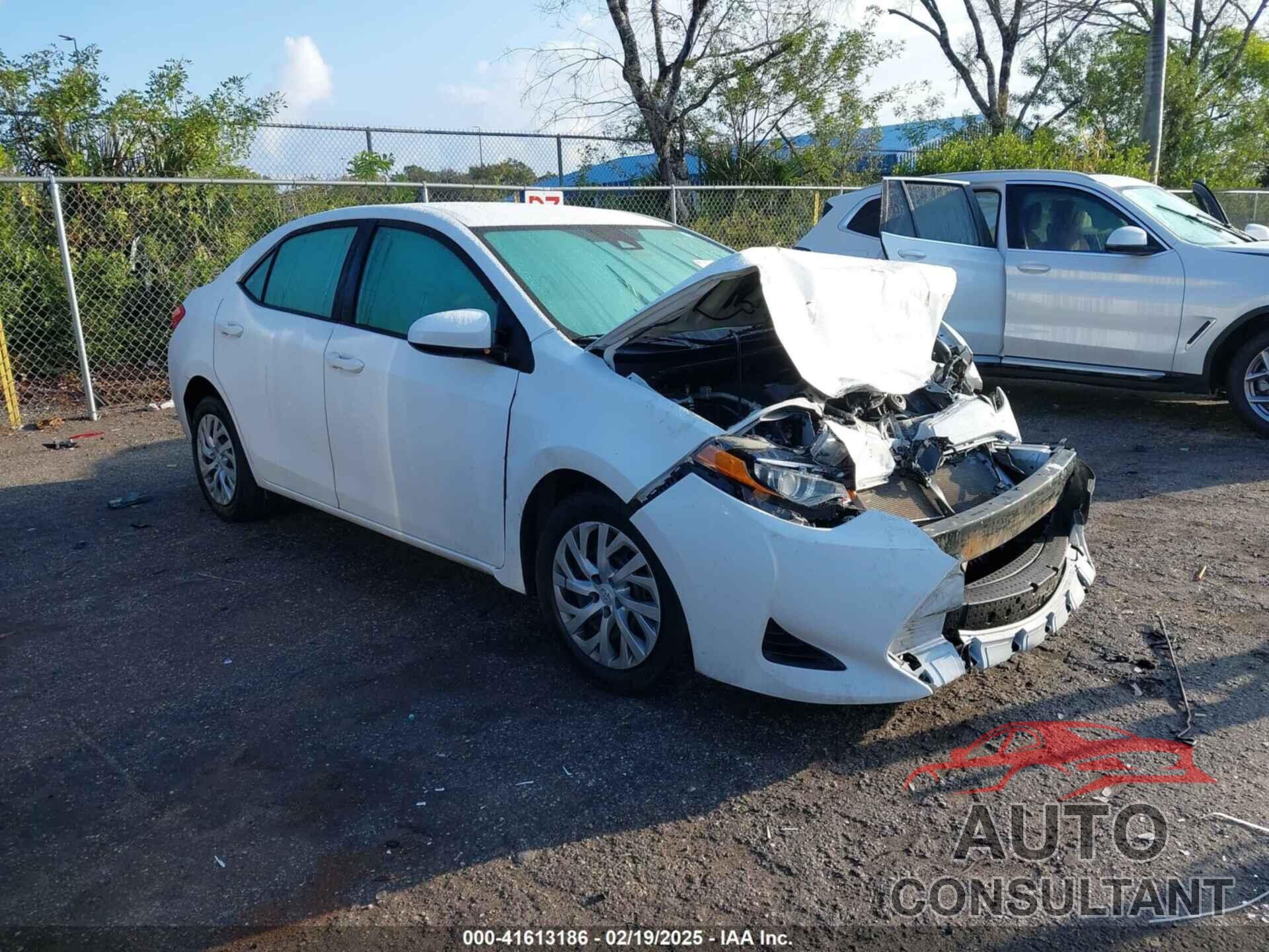 TOYOTA COROLLA 2019 - 5YFBURHE8KP866717