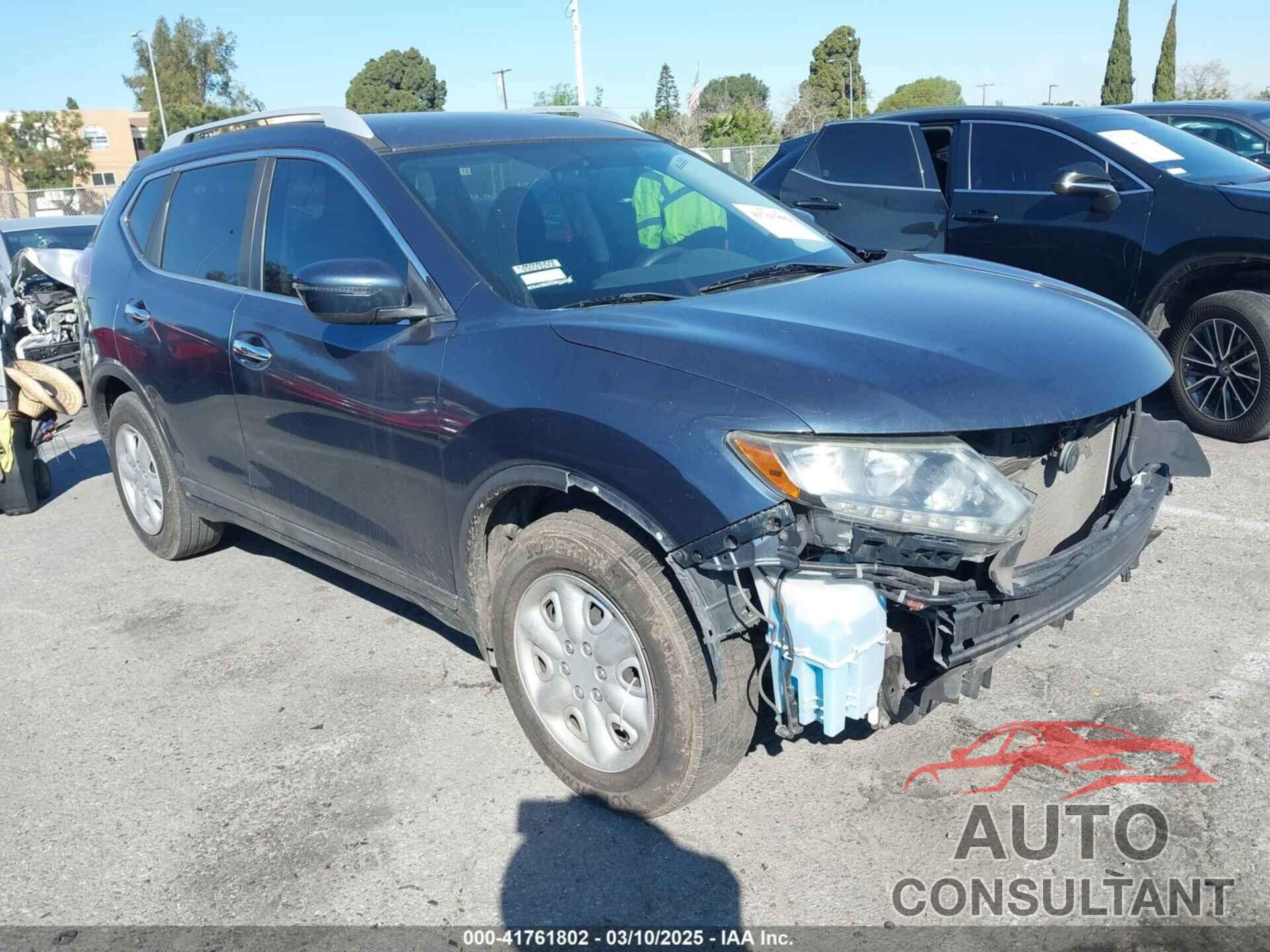 NISSAN ROGUE 2016 - 5N1AT2MN9GC851022