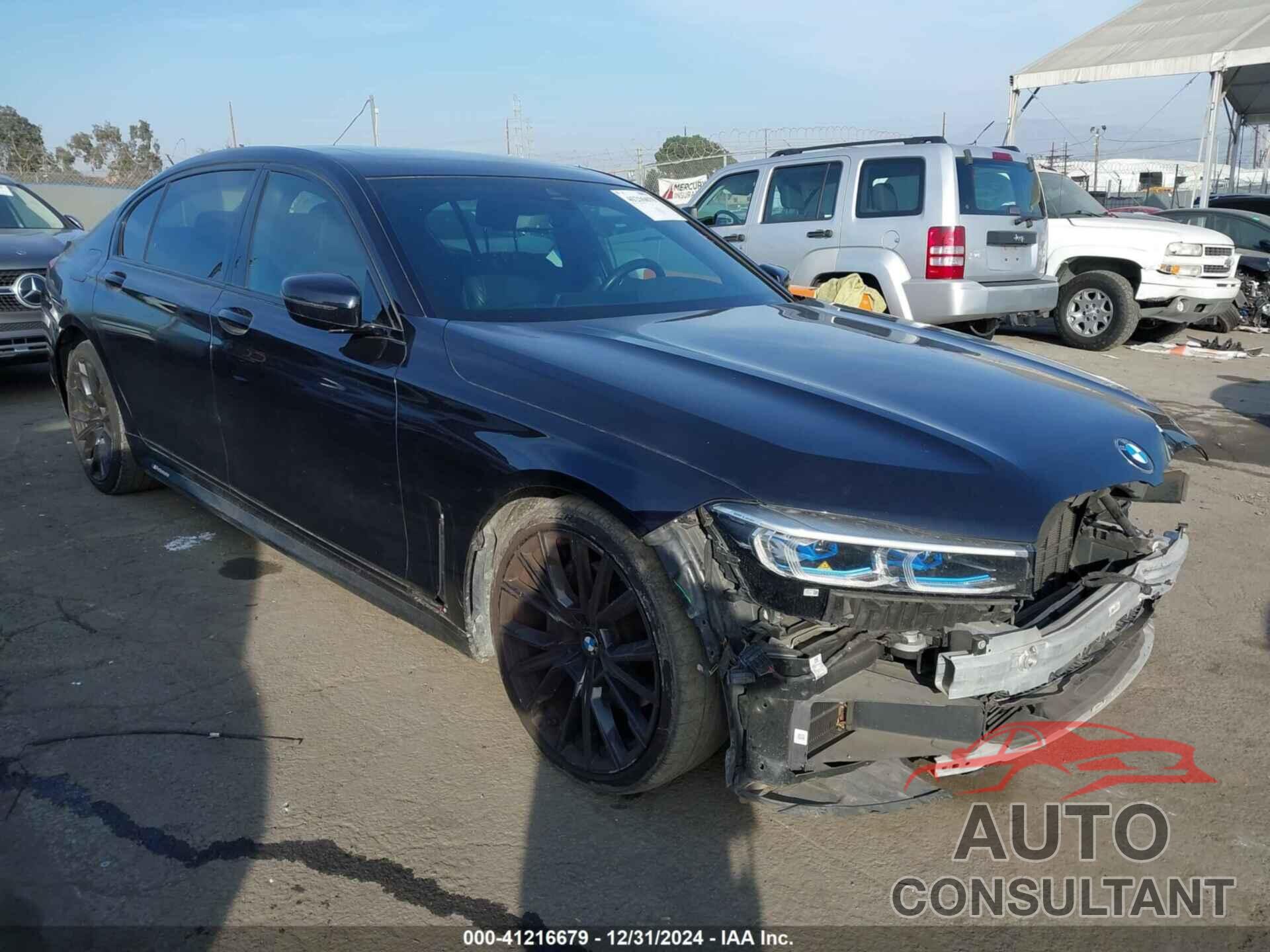 BMW 740I 2020 - WBA7T2C02LGF96740