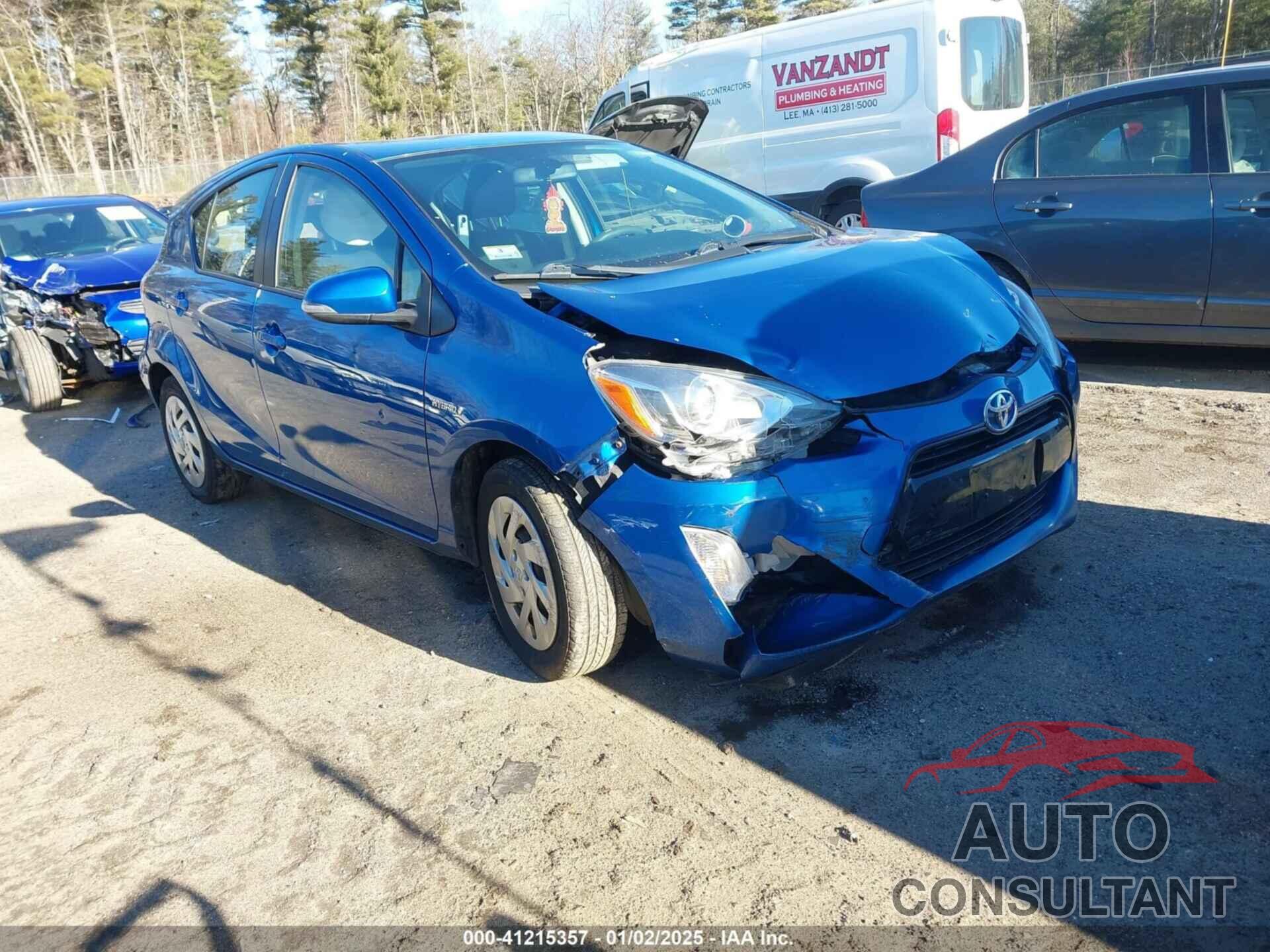 TOYOTA PRIUS C 2016 - JTDKDTB35G1590383