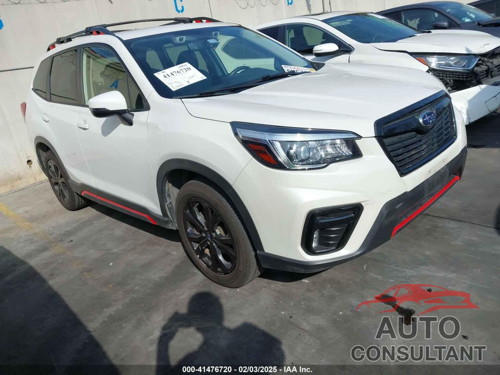 SUBARU FORESTER 2020 - JF2SKARC6LH446442