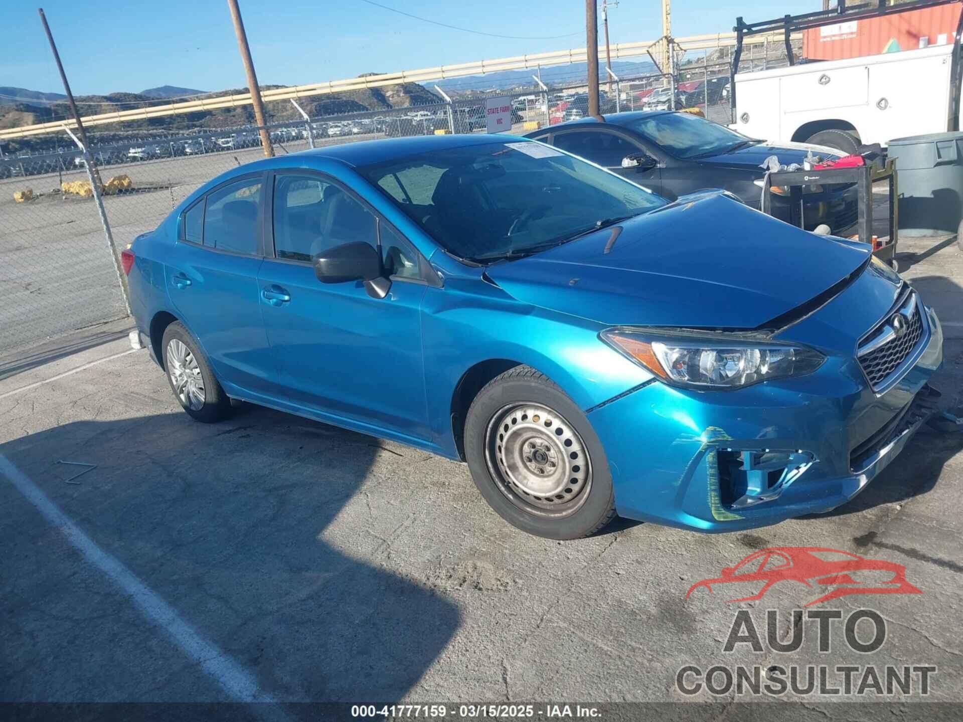 SUBARU IMPREZA 2018 - 4S3GKAA62J3619183