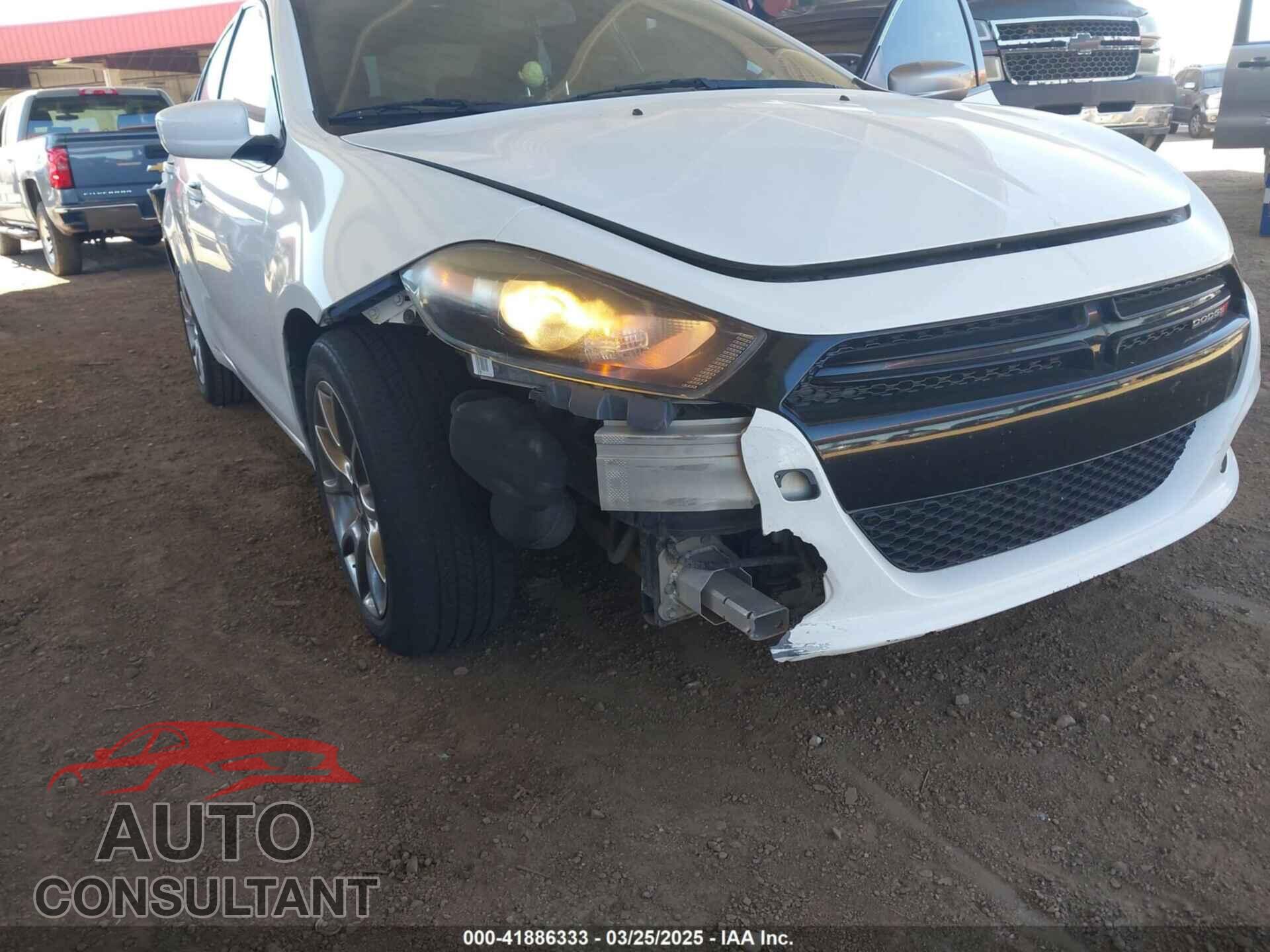 DODGE DART 2015 - 1C3CDFBB7FD141494