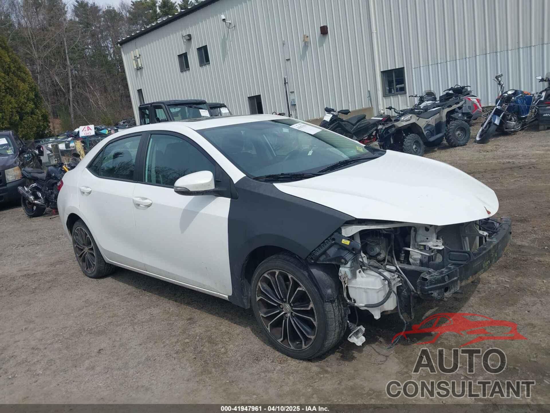 TOYOTA COROLLA 2016 - 2T1BURHE6GC544004