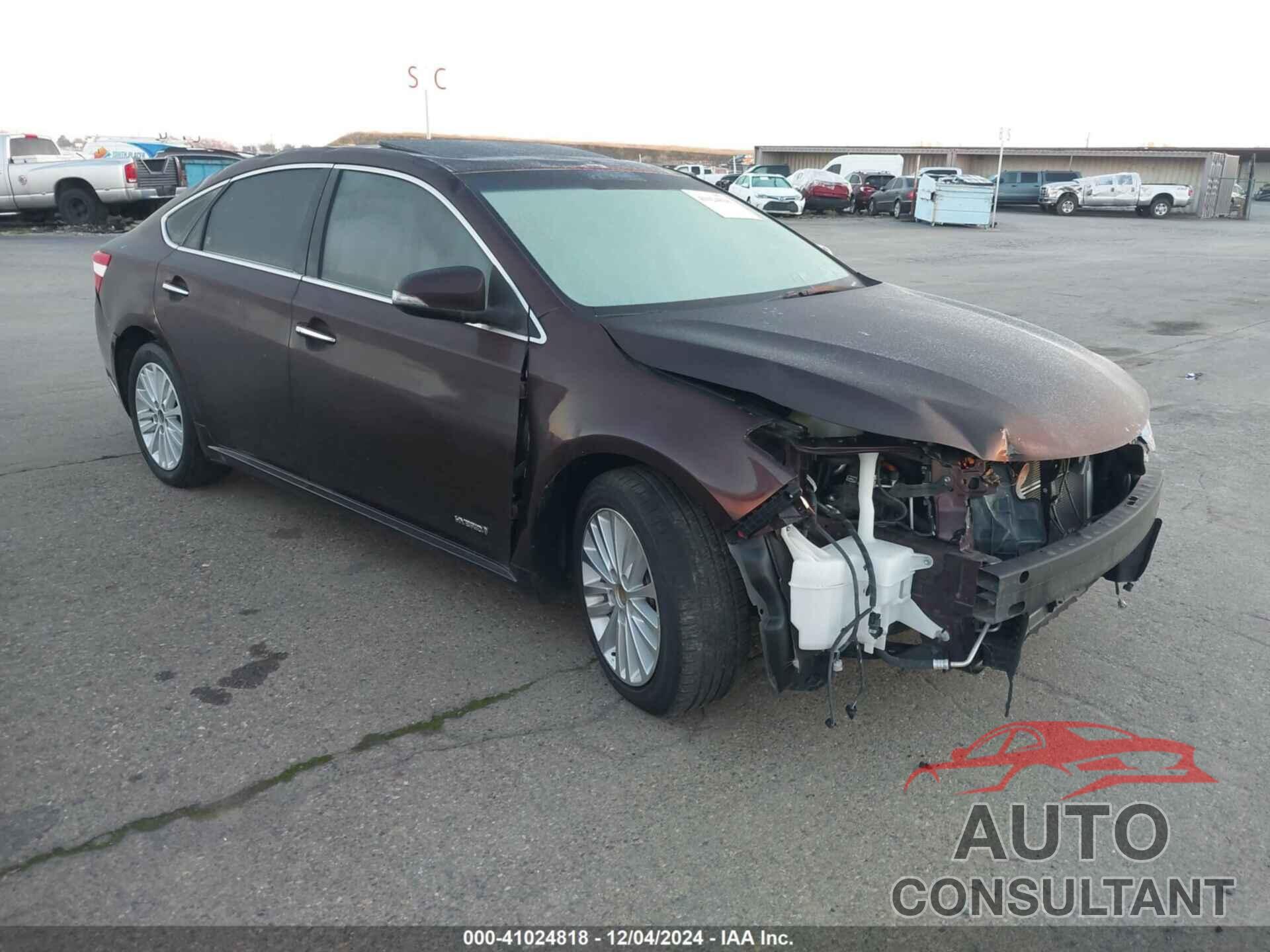 TOYOTA AVALON HYBRID 2014 - 4T1BD1EB9EU035015