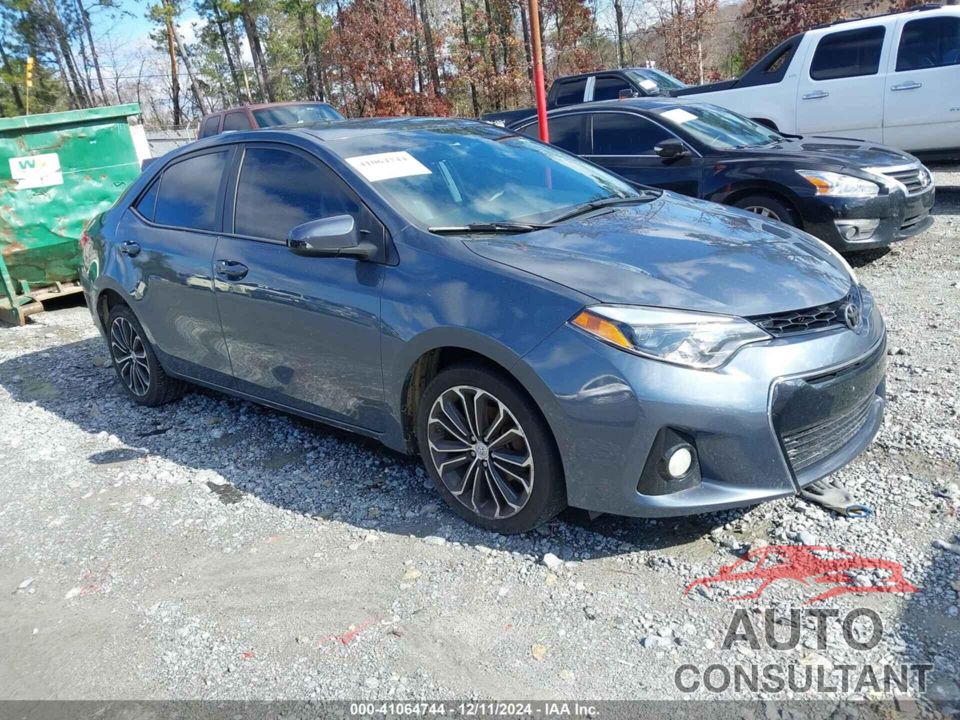 TOYOTA COROLLA 2015 - 2T1BURHE4FC349856