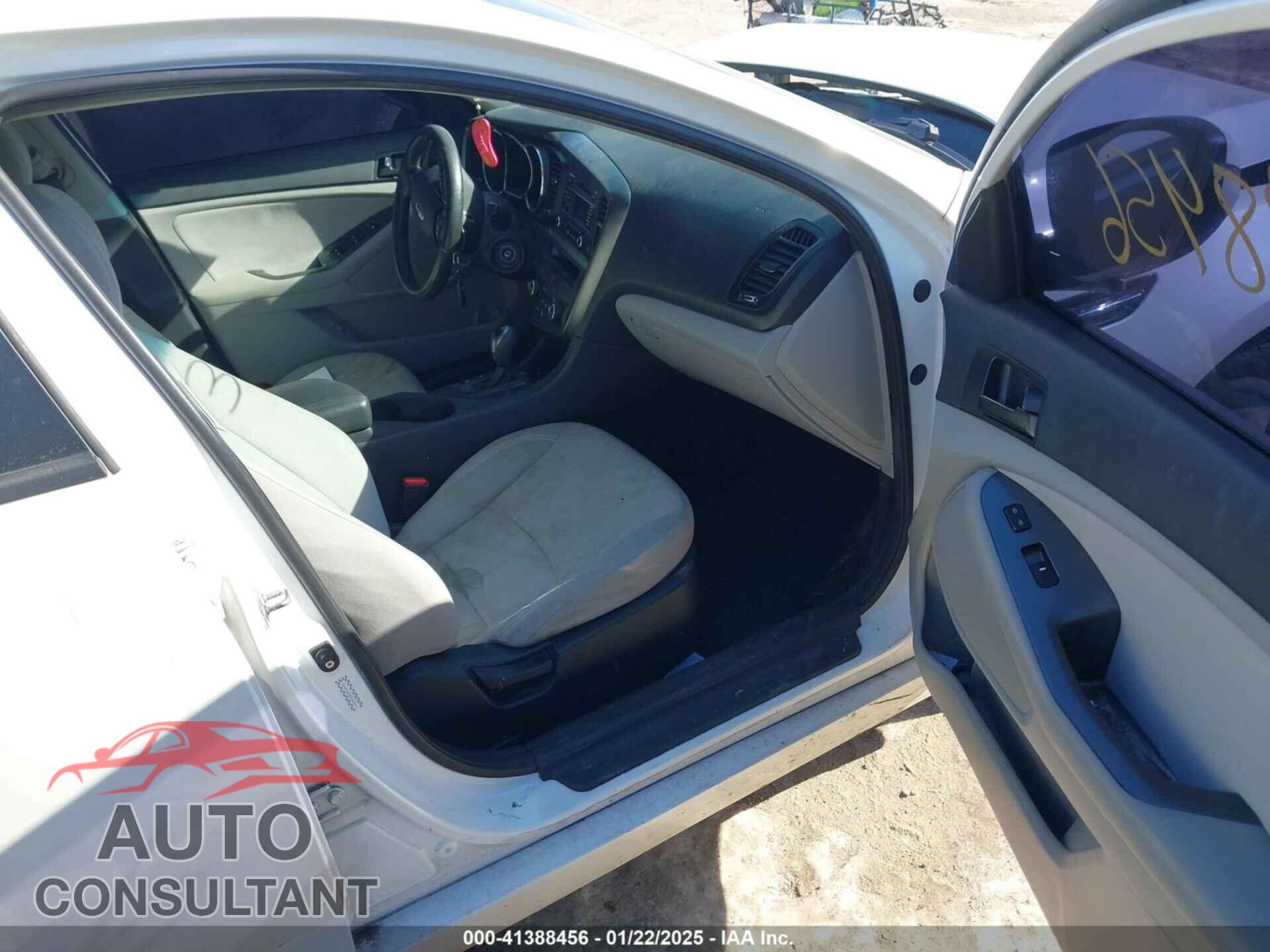 KIA OPTIMA 2013 - KNAGM4A73D5362092