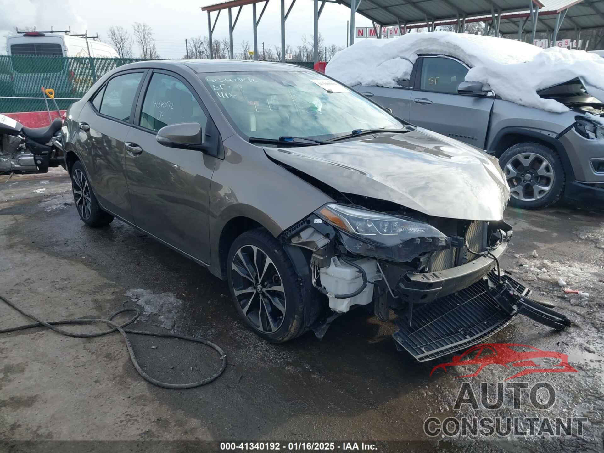 TOYOTA COROLLA 2017 - 2T1BURHE8HC793230