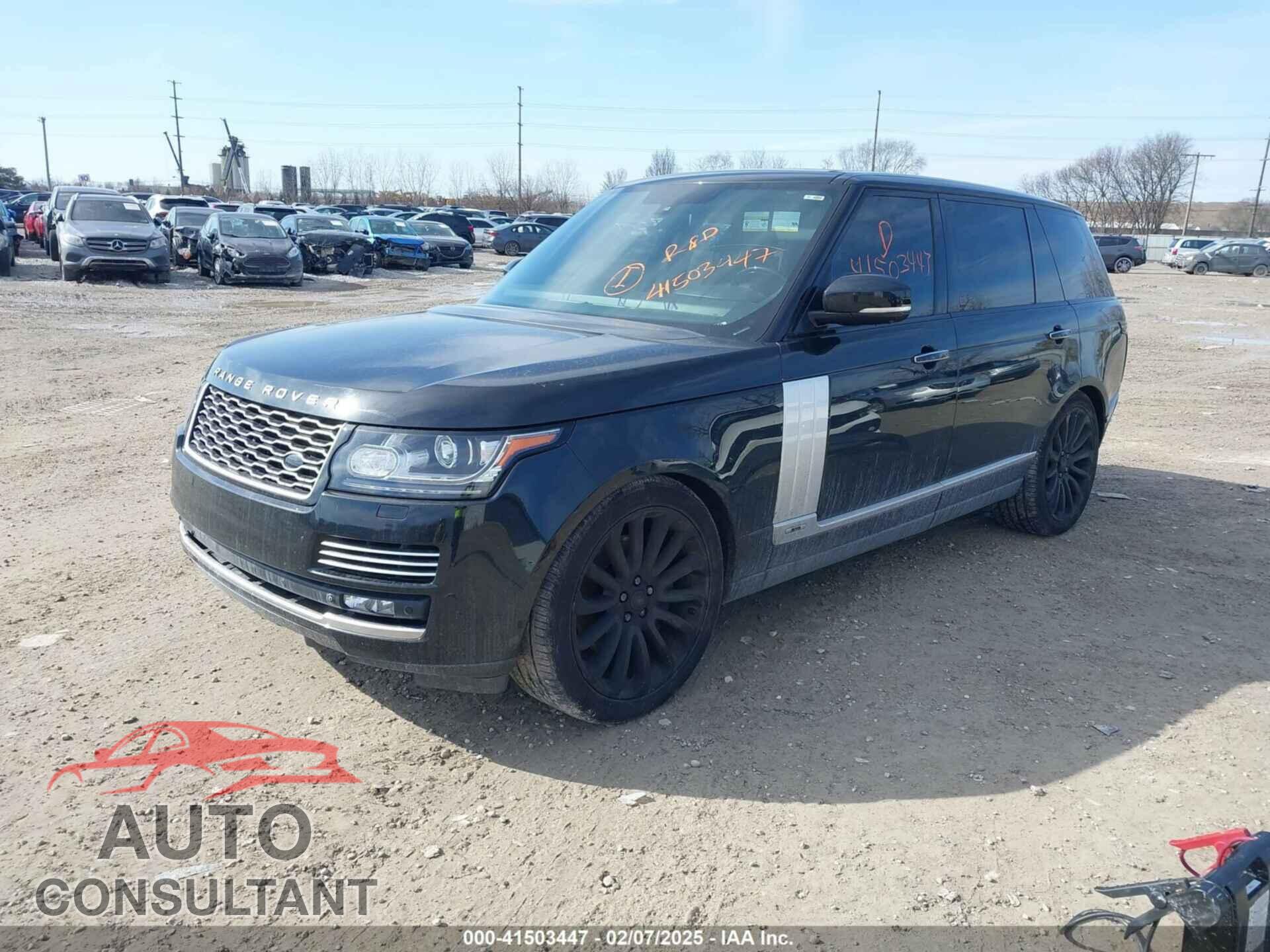 LAND ROVER RANGE ROVER 2017 - SALGW3FE0HA330415