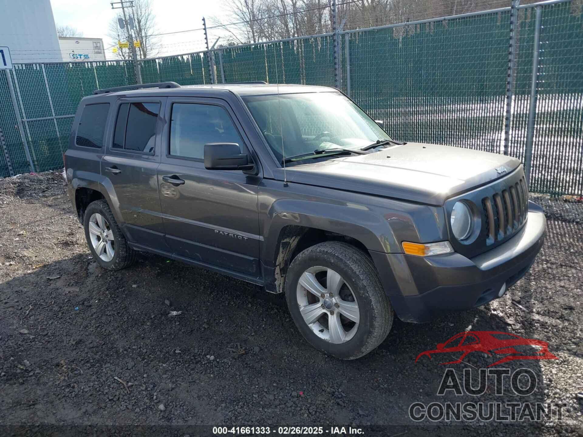 JEEP PATRIOT 2016 - 1C4NJRFB9GD647161