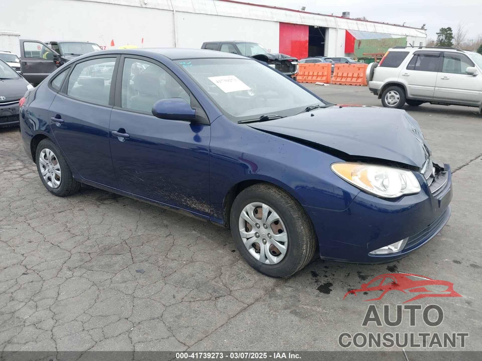 HYUNDAI ELANTRA 2009 - KMHDU46DX9U753477