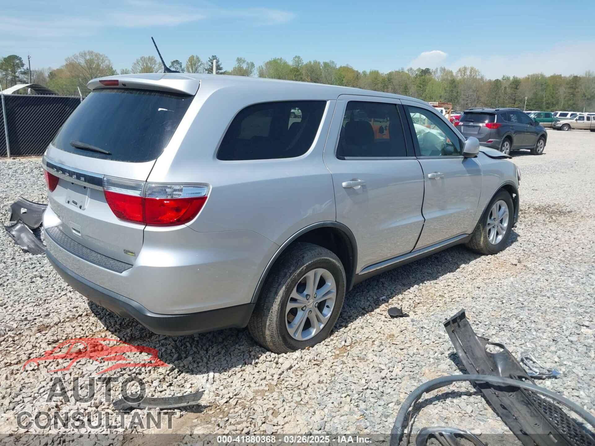 DODGE DURANGO 2011 - 1D4RD2GG5BC741632
