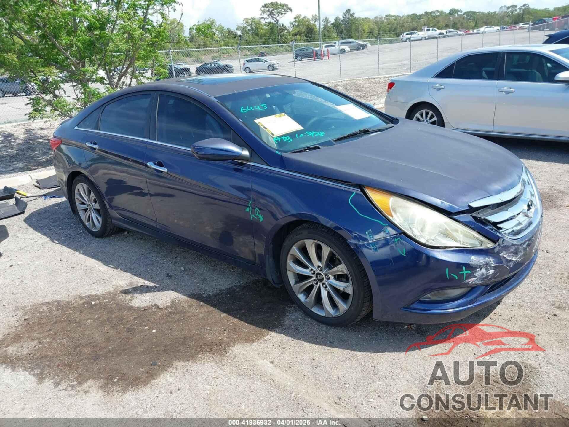 HYUNDAI SONATA 2012 - 5NPEC4AB8CH452242