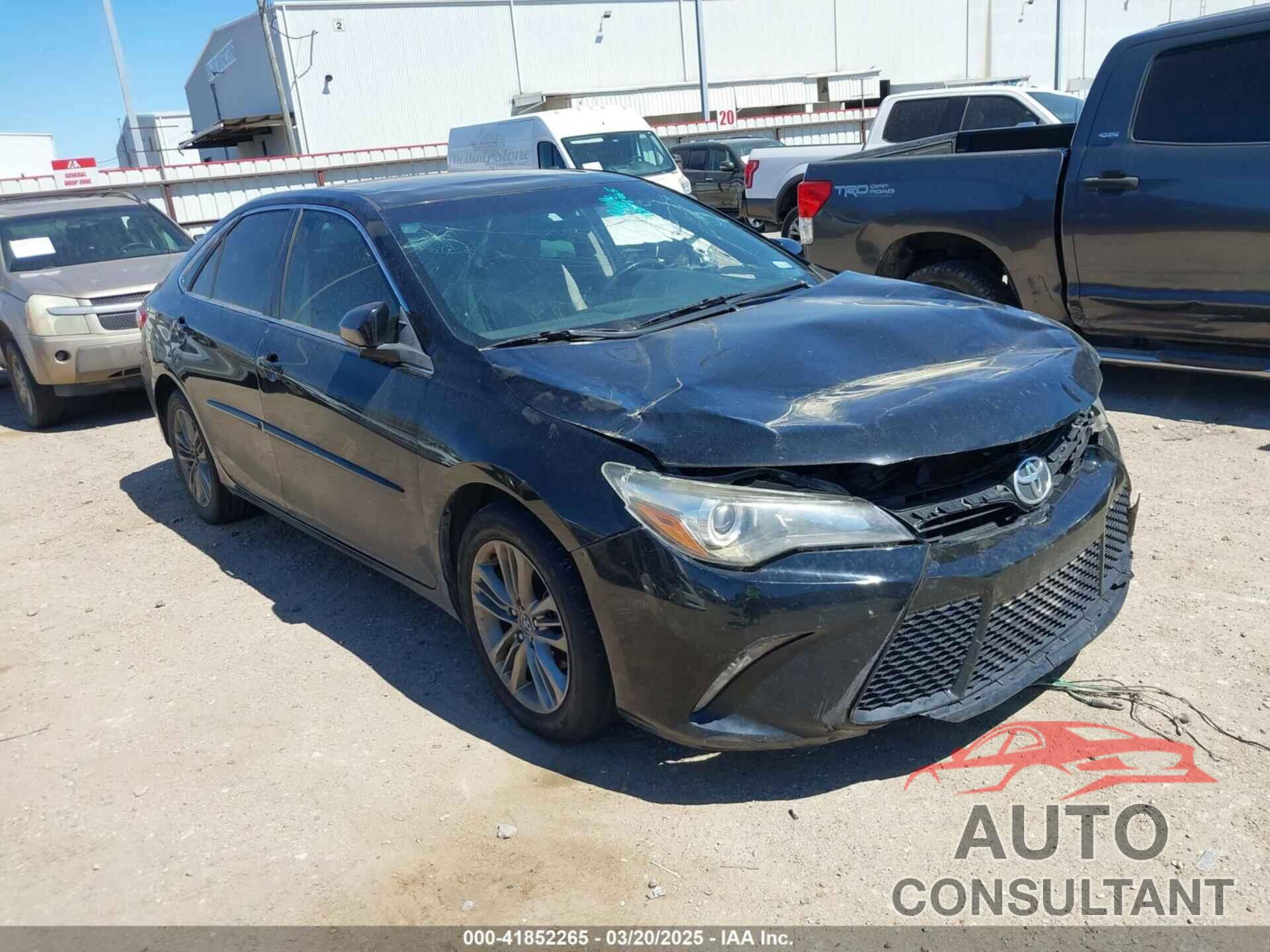 TOYOTA CAMRY 2017 - 4T1BF1FK0HU304595