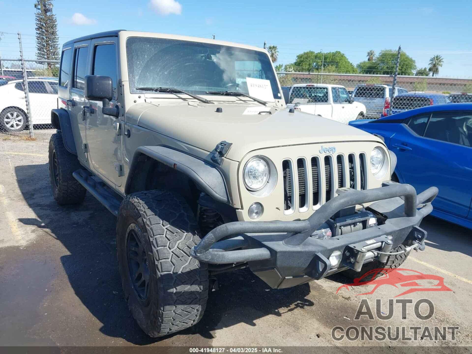 JEEP WRANGLER UNLIMITED 2017 - 1C4BJWEG1HL746854