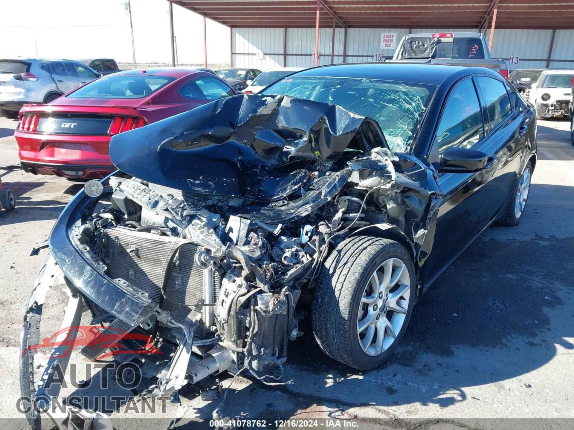 DODGE DART 2013 - 1C3CDFBA4DD324405