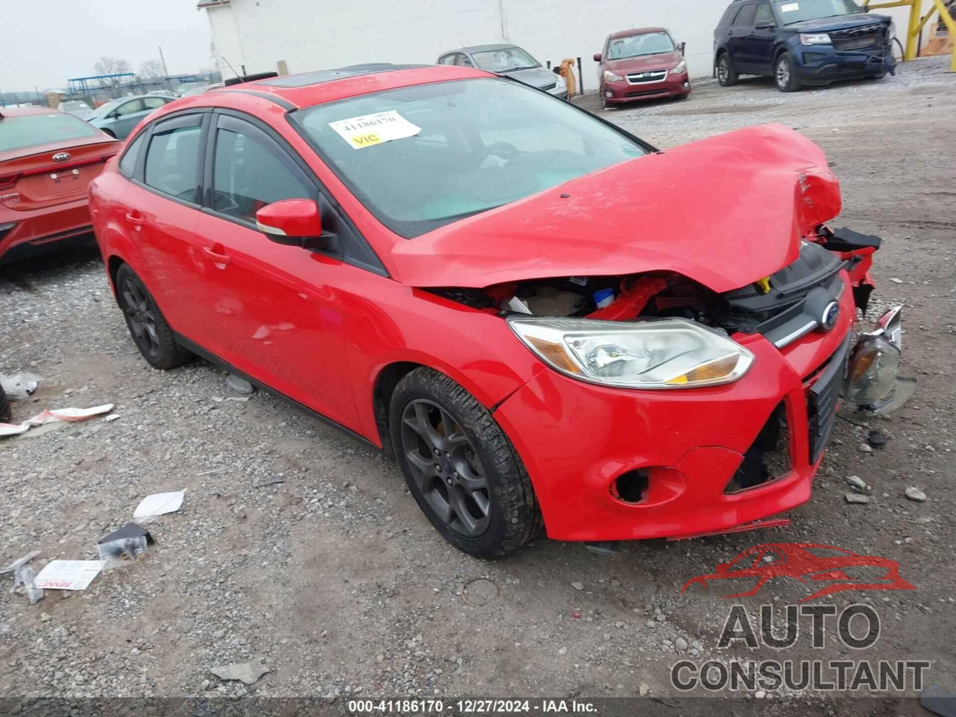 FORD FOCUS 2014 - 1FADP3F26EL377953