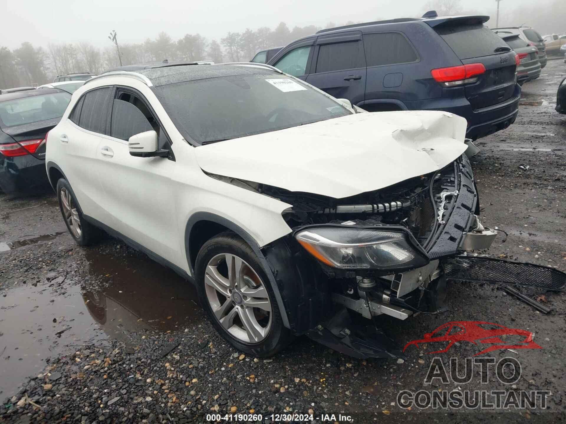 MERCEDES-BENZ GLA 250 2016 - WDCTG4GB0GJ256936