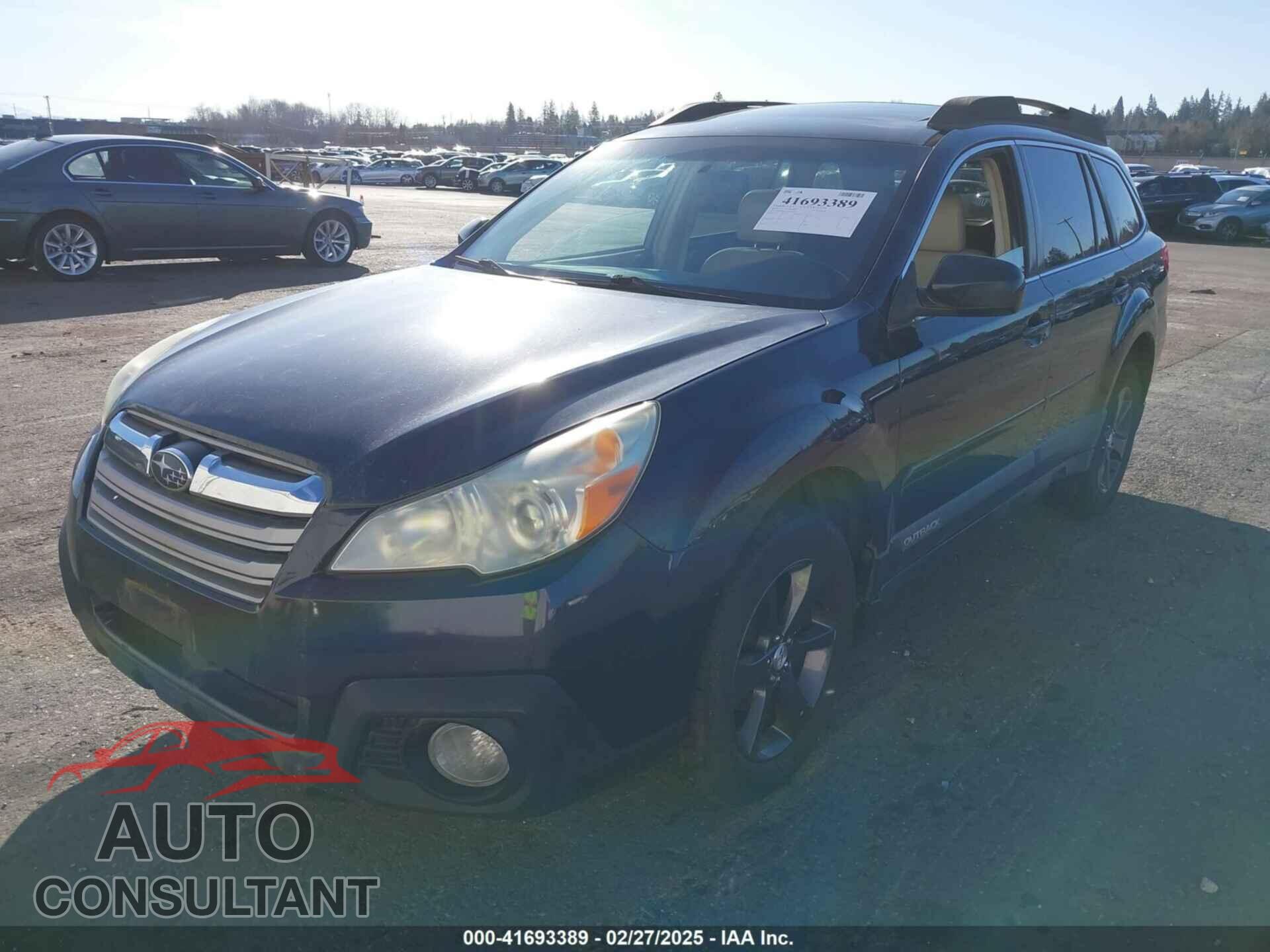 SUBARU OUTBACK 2013 - 4S4BRBKC0D3302034