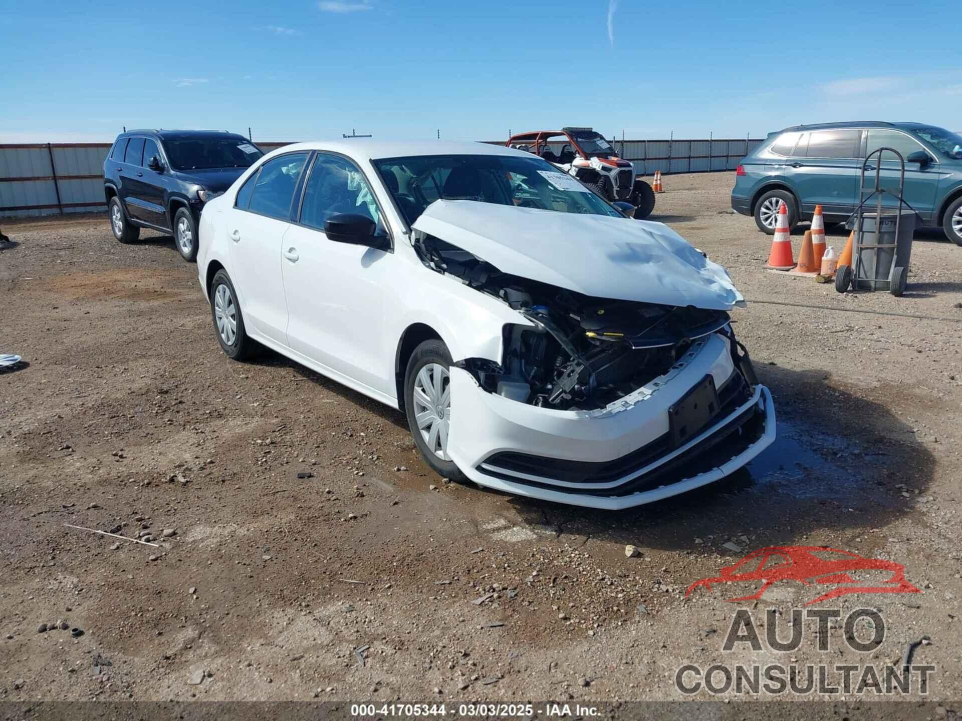 VOLKSWAGEN JETTA 2016 - 3VW267AJ6GM408238