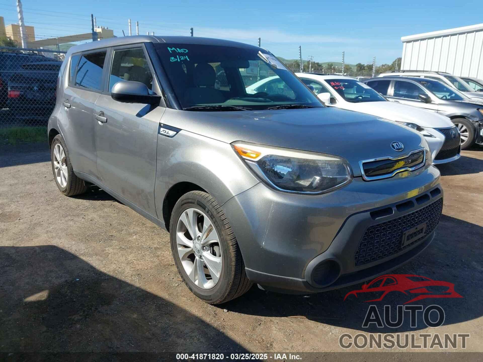 KIA SOUL 2015 - KNDJP3A59F7171924