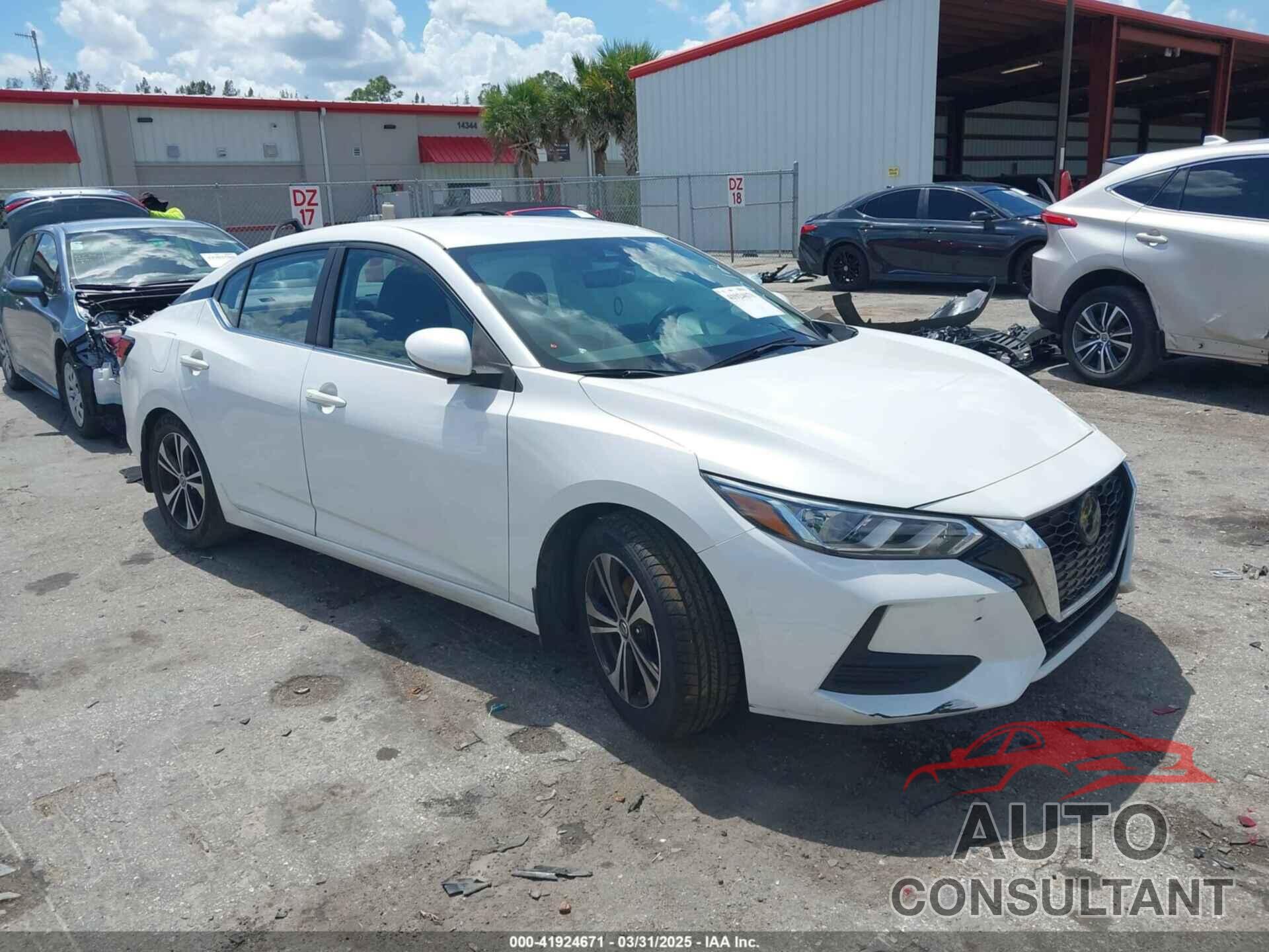NISSAN SENTRA 2020 - 3N1AB8CV6LY292612