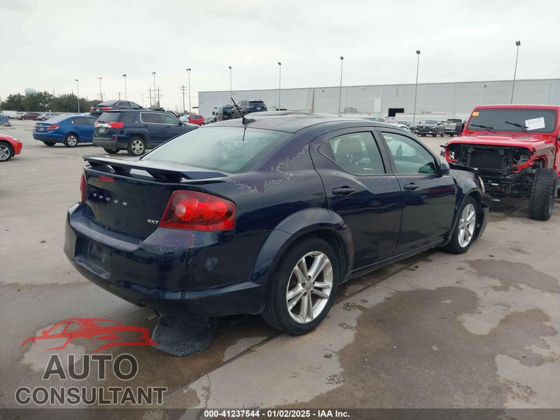 DODGE AVENGER 2013 - 1C3CDZCG8DN581307