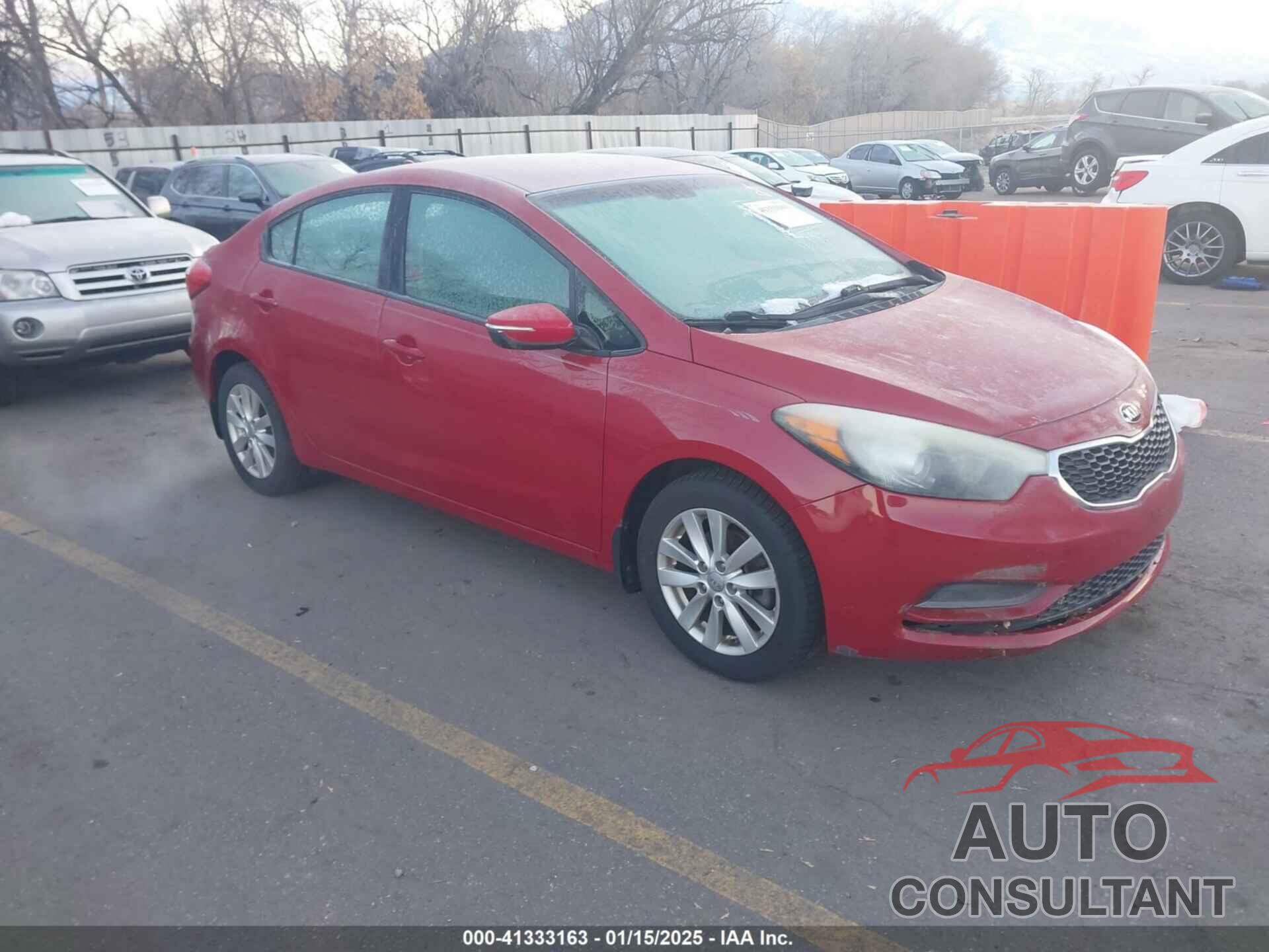 KIA FORTE 2014 - KNAFX4A69E5196012