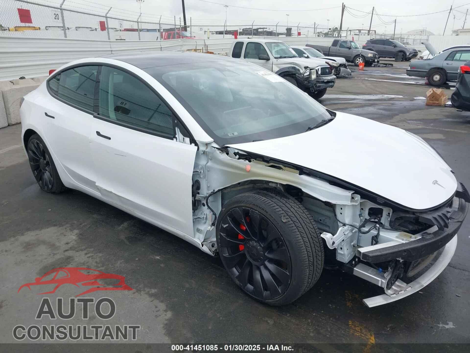 TESLA MODEL 3 2022 - 5YJ3E1EC0NF293544