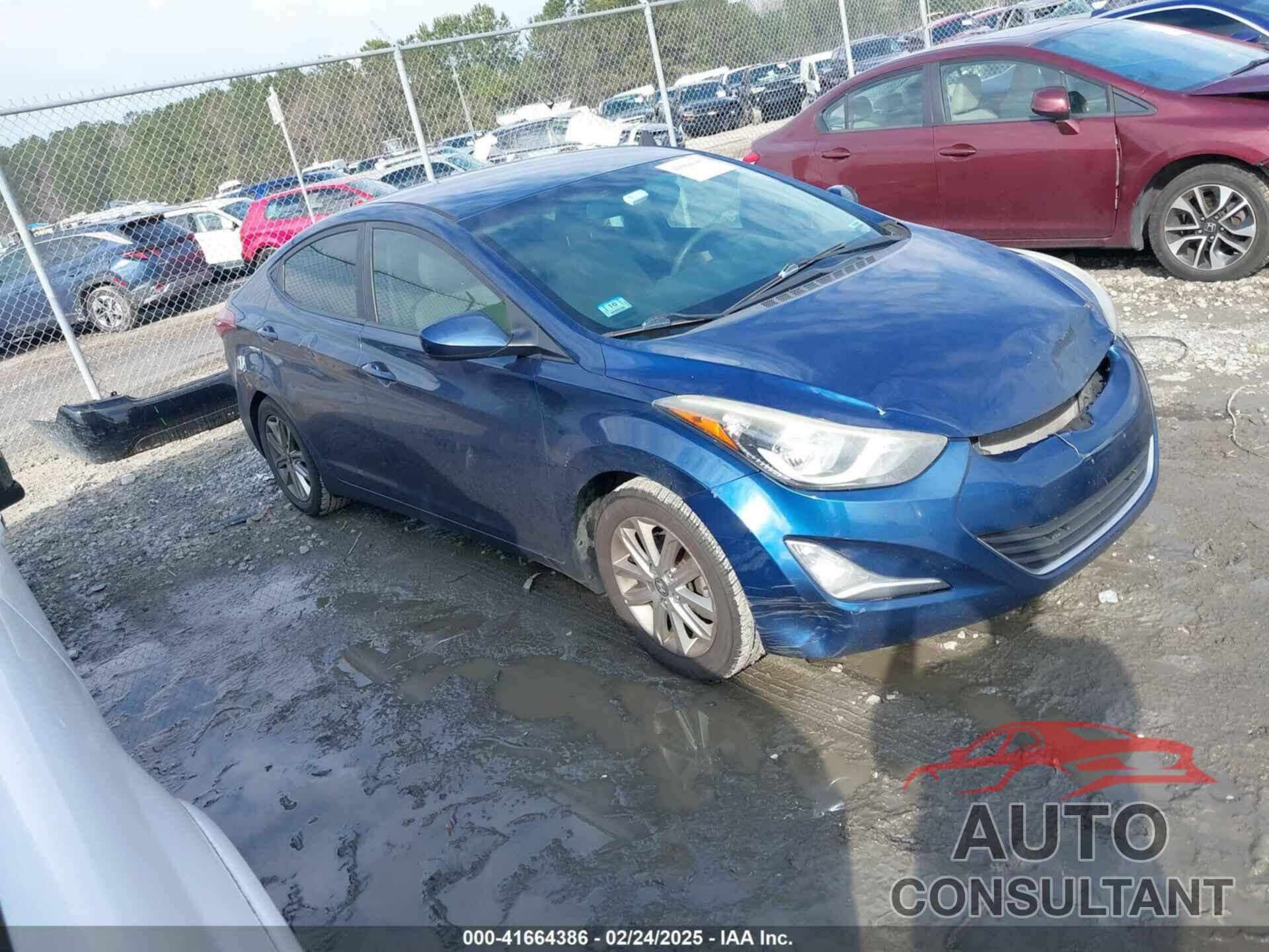 HYUNDAI ELANTRA 2015 - 5NPDH4AE0FH598713