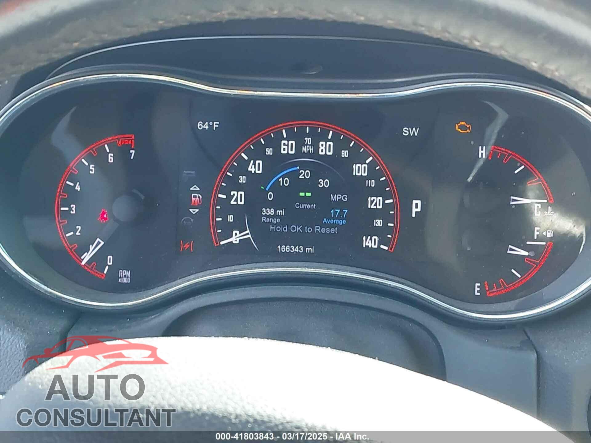 DODGE DURANGO 2014 - 1C4RDHAG3EC973787