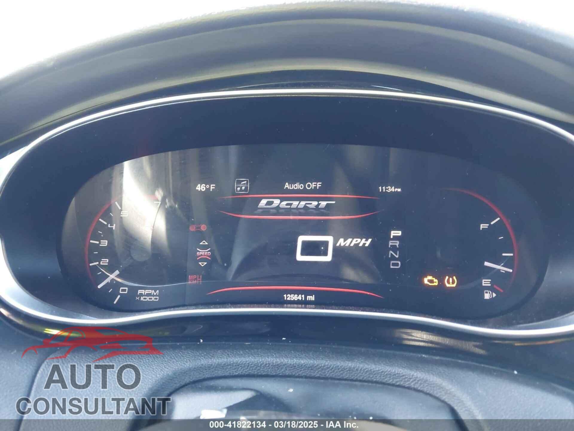 DODGE DART 2013 - 1C3CDFCAXDD297032