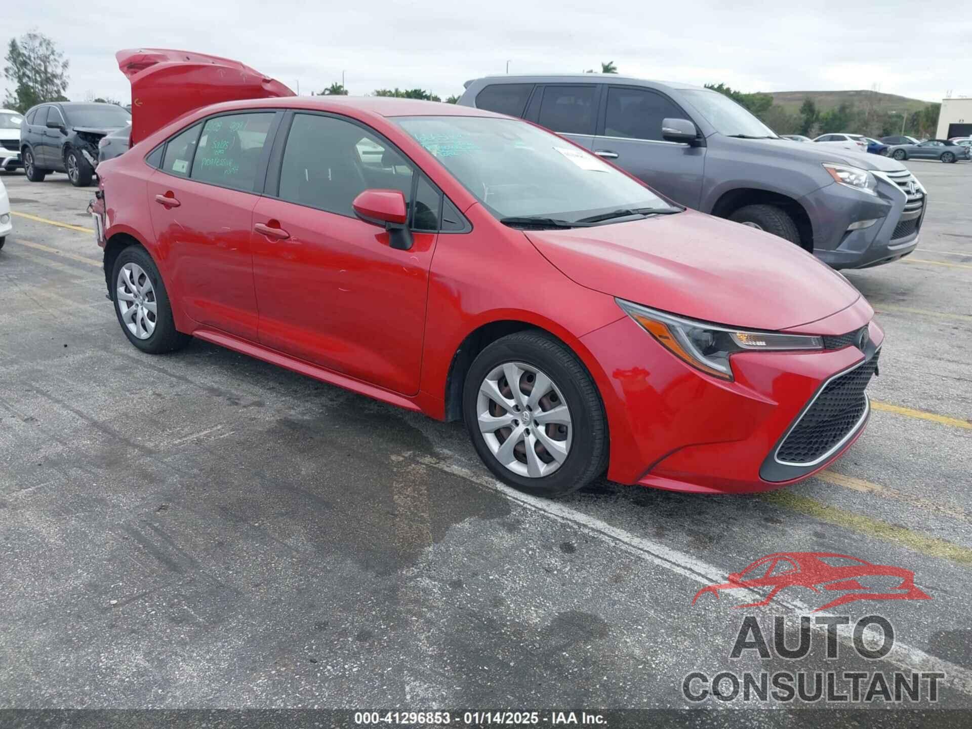 TOYOTA COROLLA 2020 - JTDEPRAE9LJ088304