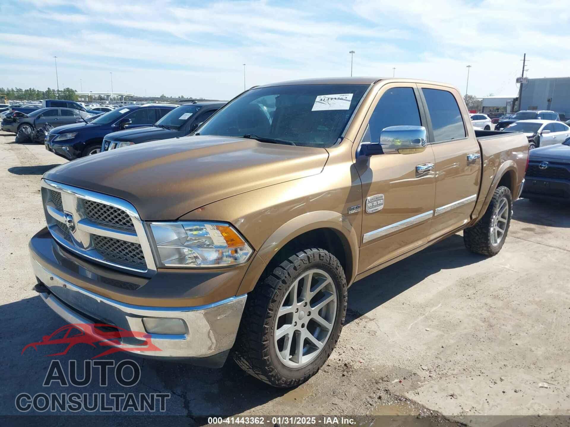DODGE RAM 1500 2012 - 1C6RD7PT6CS247222