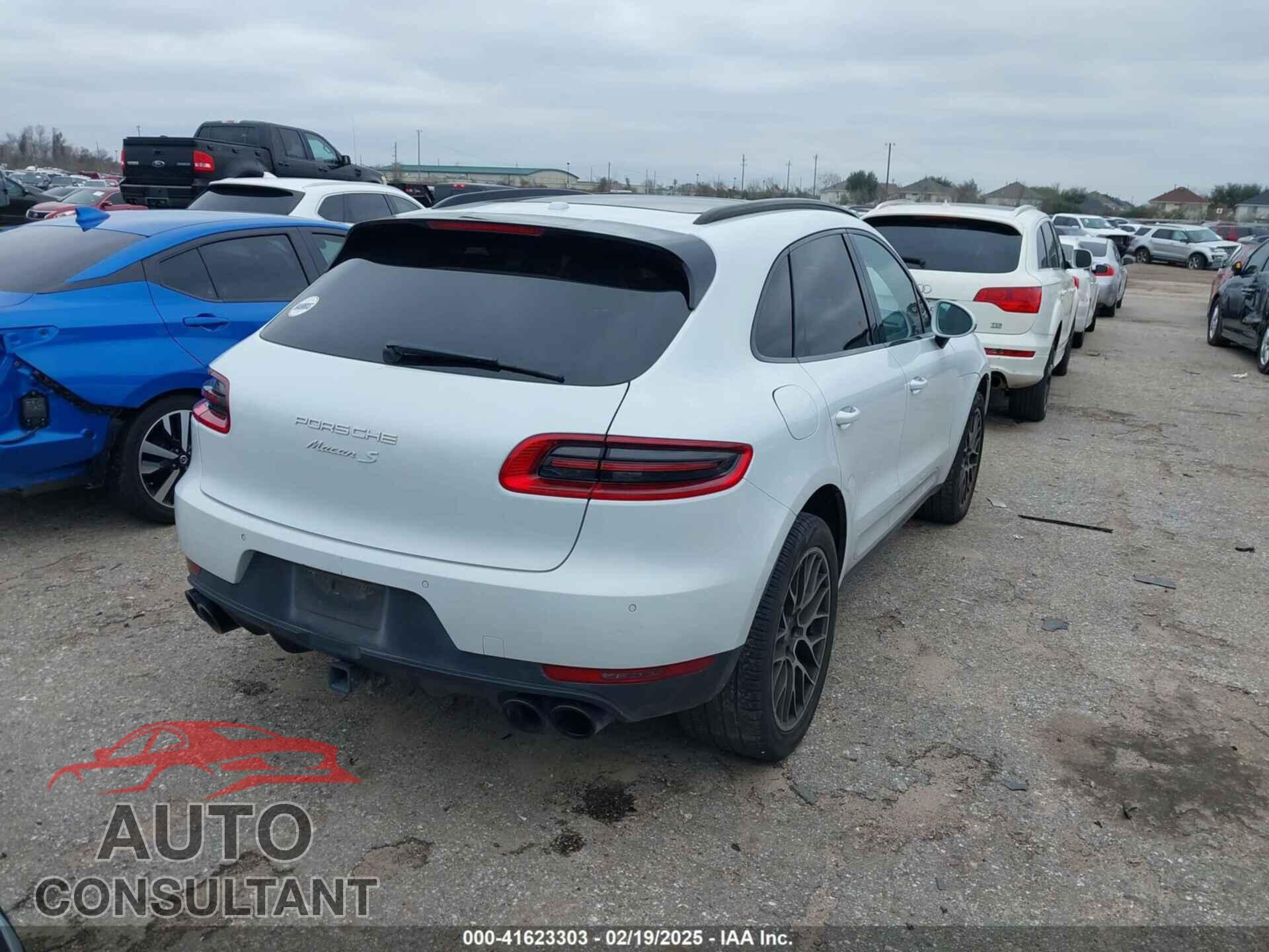 PORSCHE MACAN 2017 - WP1AB2A57HLB15689