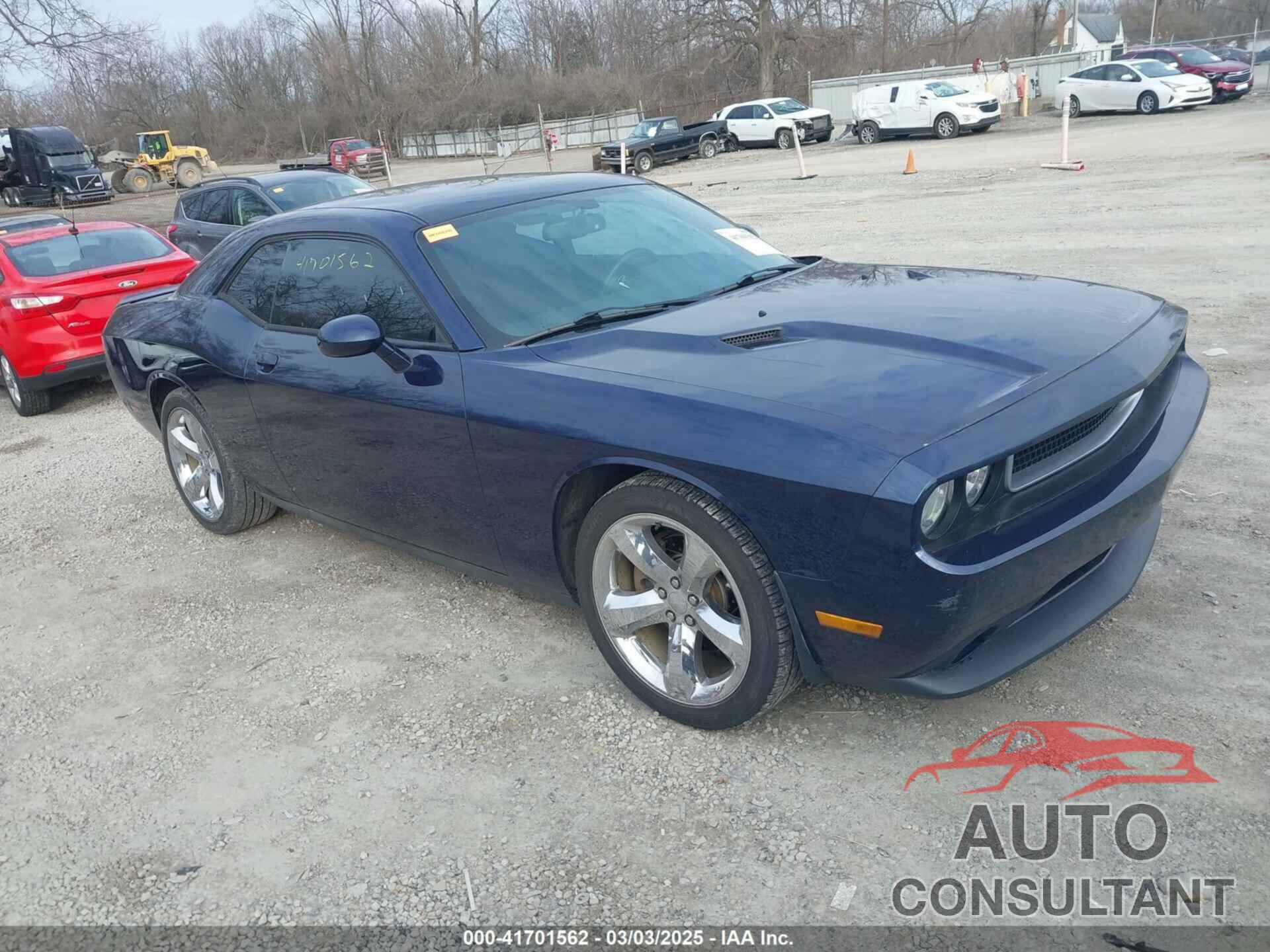 DODGE CHALLENGER 2013 - 2C3CDYAG7DH688015