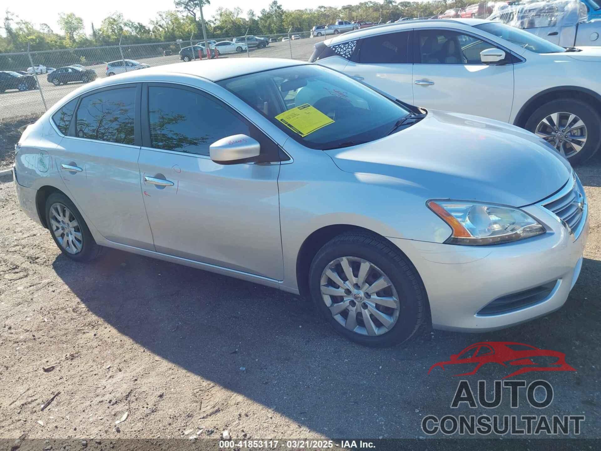 NISSAN SENTRA 2014 - 3N1AB7AP1EY218581