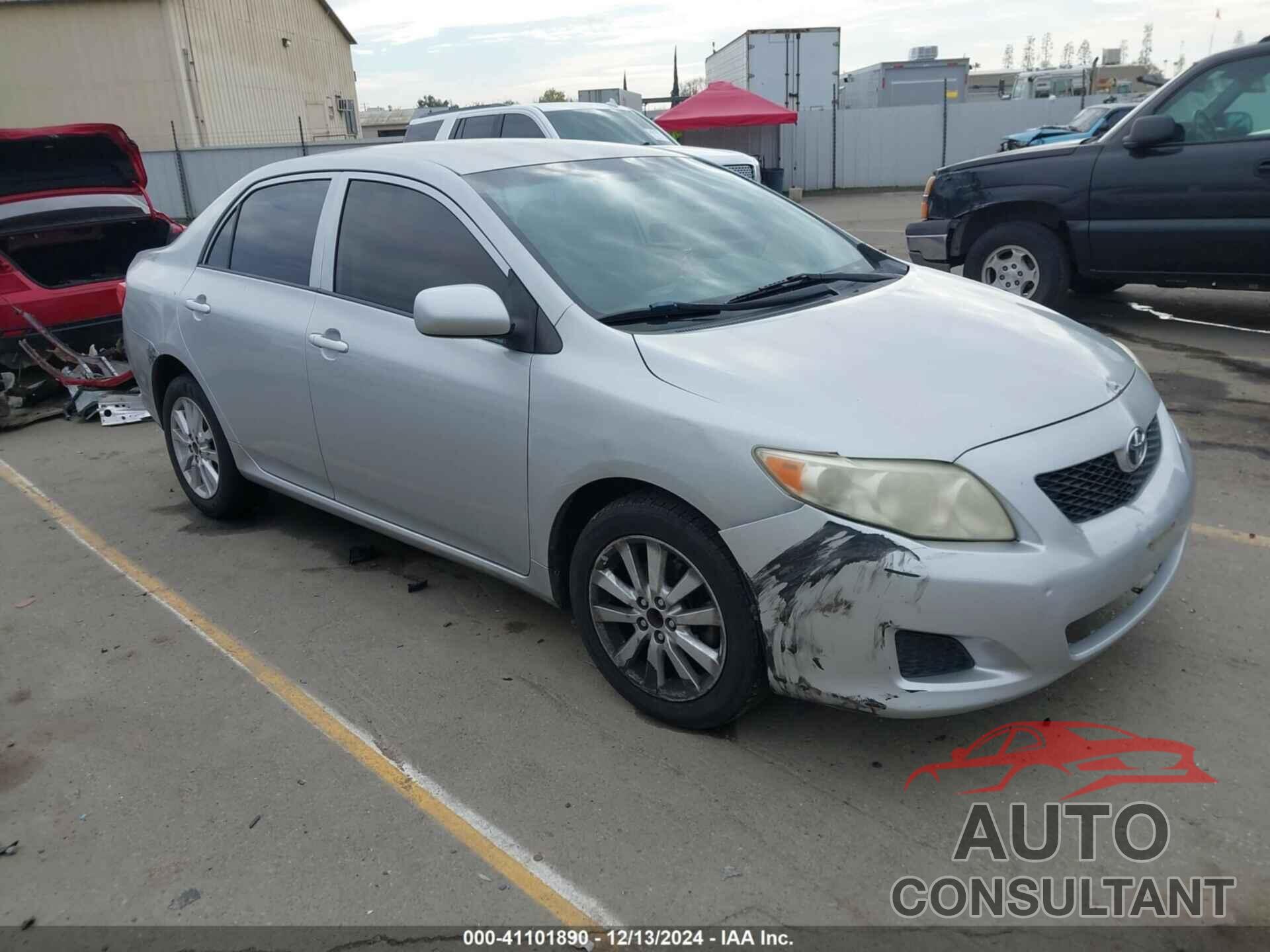 TOYOTA COROLLA 2009 - JTDBL40E999053372