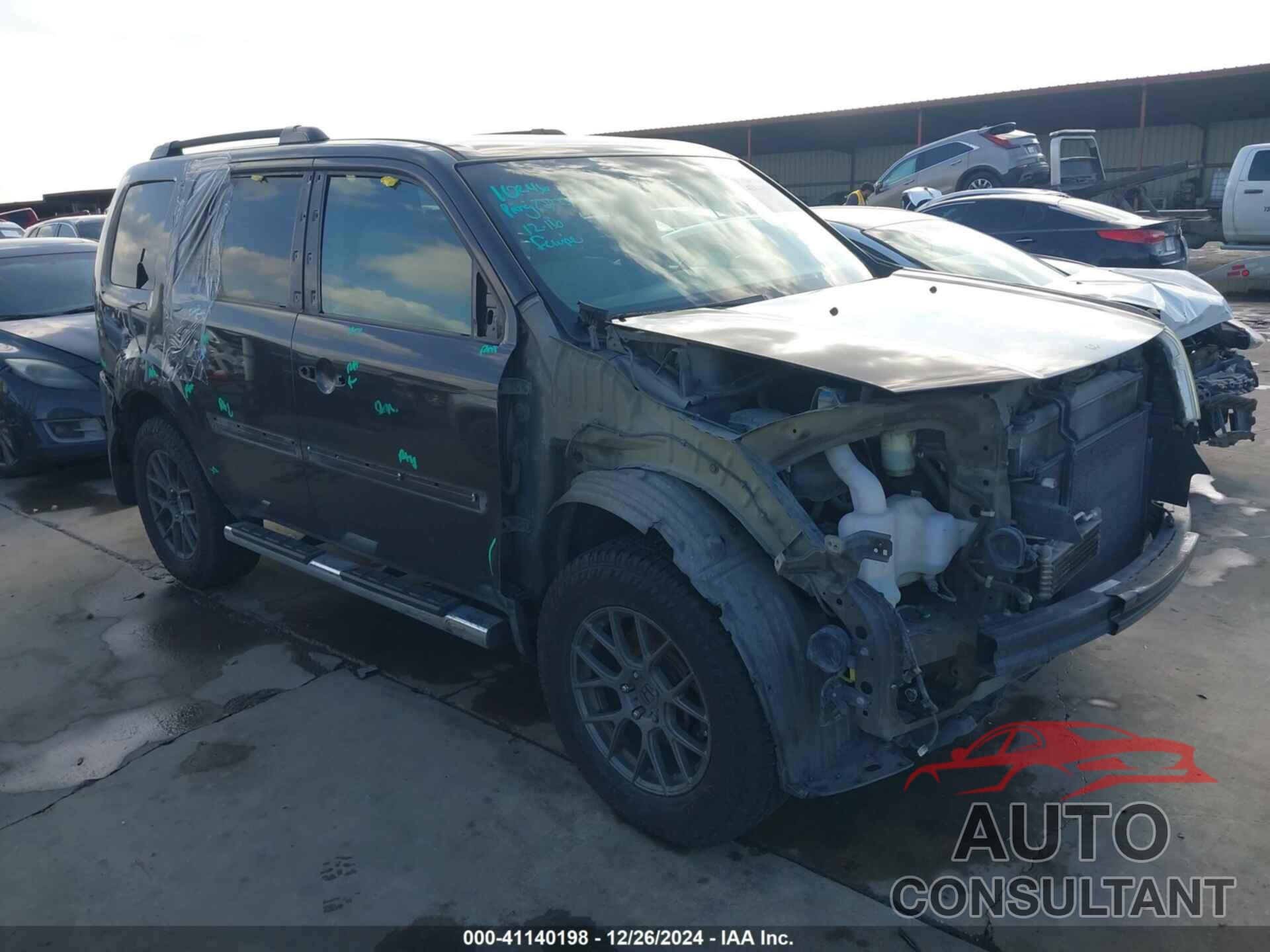 HONDA PILOT 2012 - 5FNYF4H21CB007530