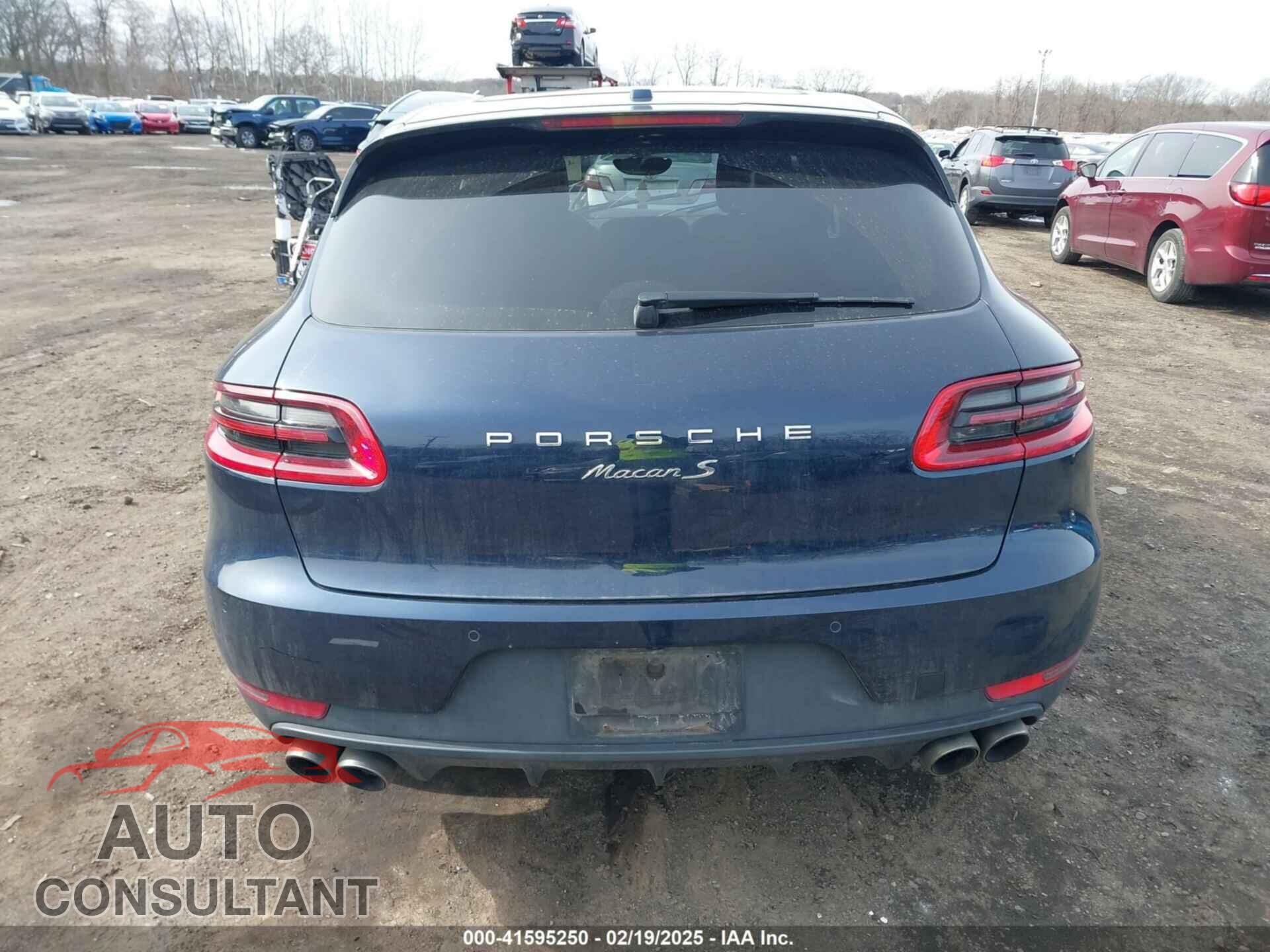 PORSCHE MACAN 2017 - WP1AB2A55HLB12662