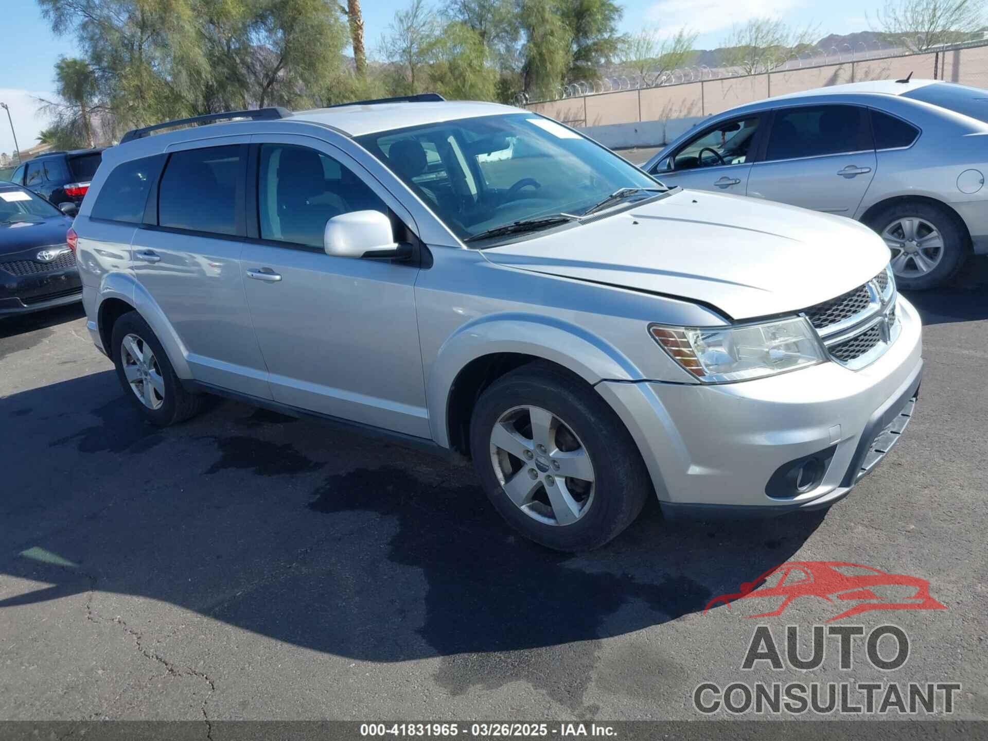 DODGE JOURNEY 2012 - 3C4PDDBG5CT246182